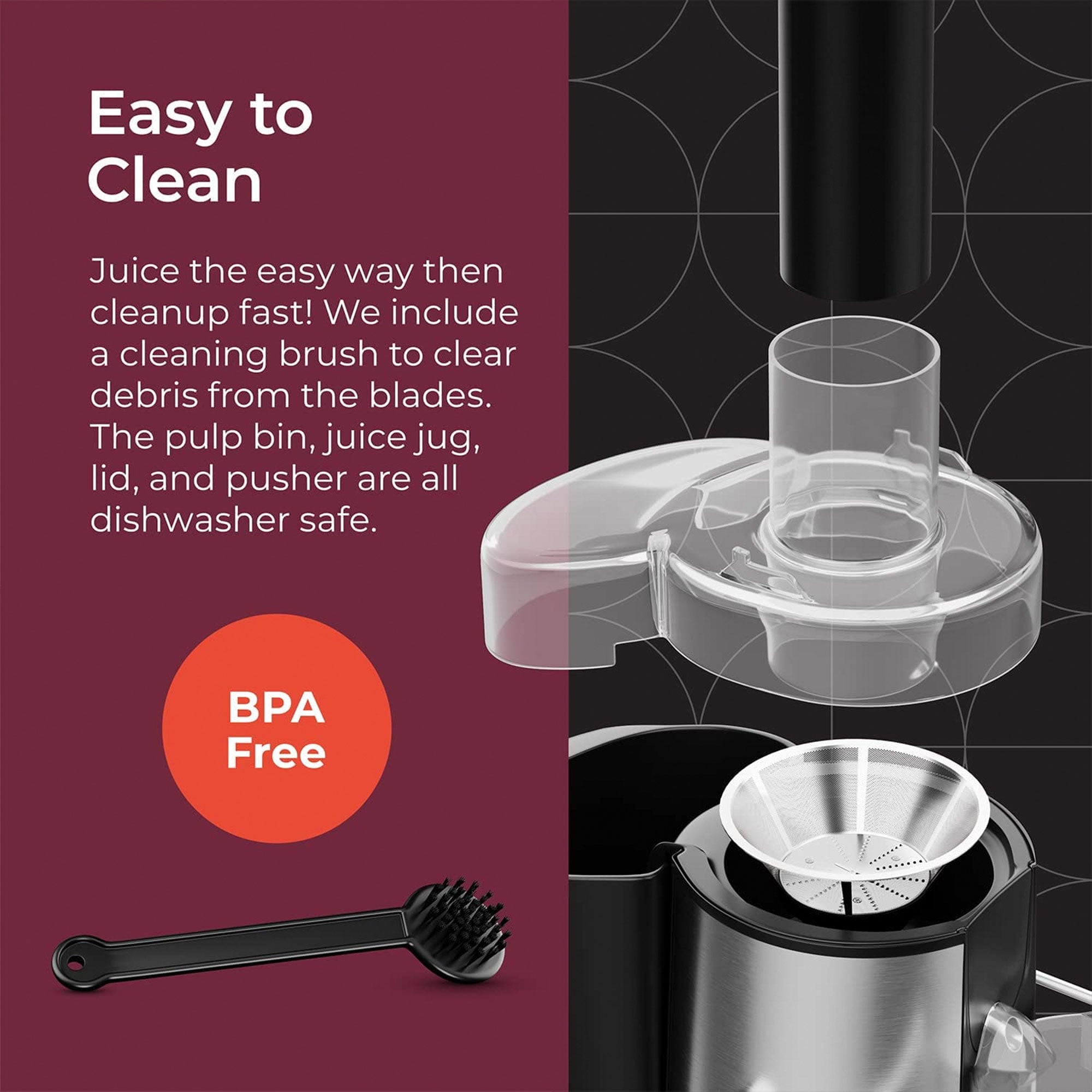 Mueller Juicer Ultra Power with Easy Clean Extractor Press Centrifugal Machine - VMInnovations