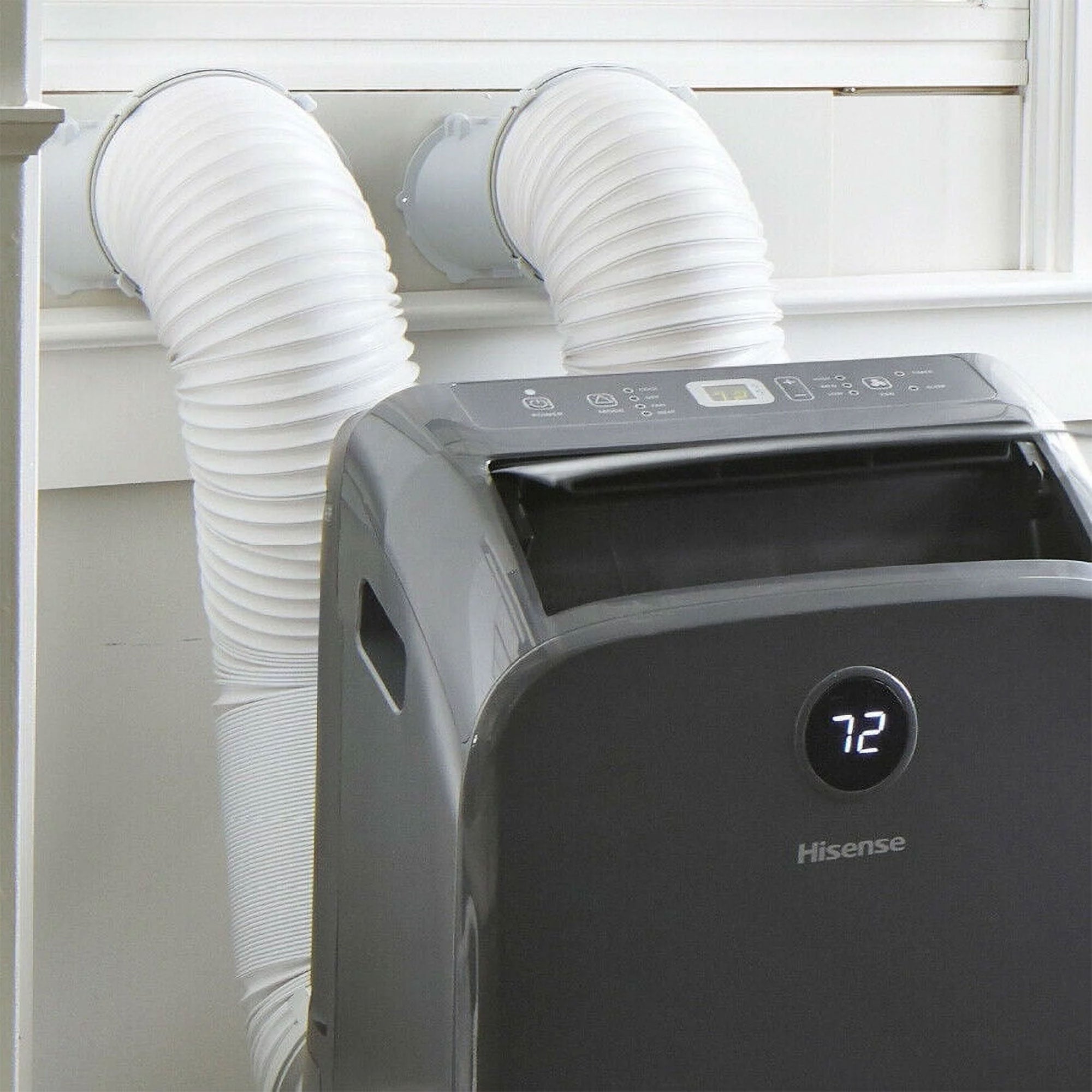 Hisense 10000 BTU 115V Dual Hose Portable Air Conditioner (Used) - VMInnovations