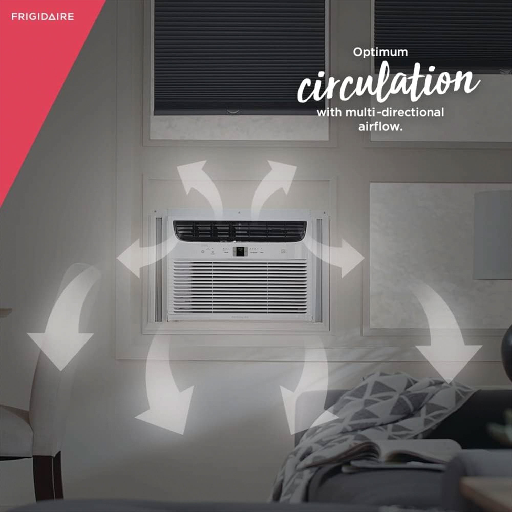 Frigidaire 15,000 BTU Smart Window Air Conditioner with WiFi Enabled and Remote - VMInnovations