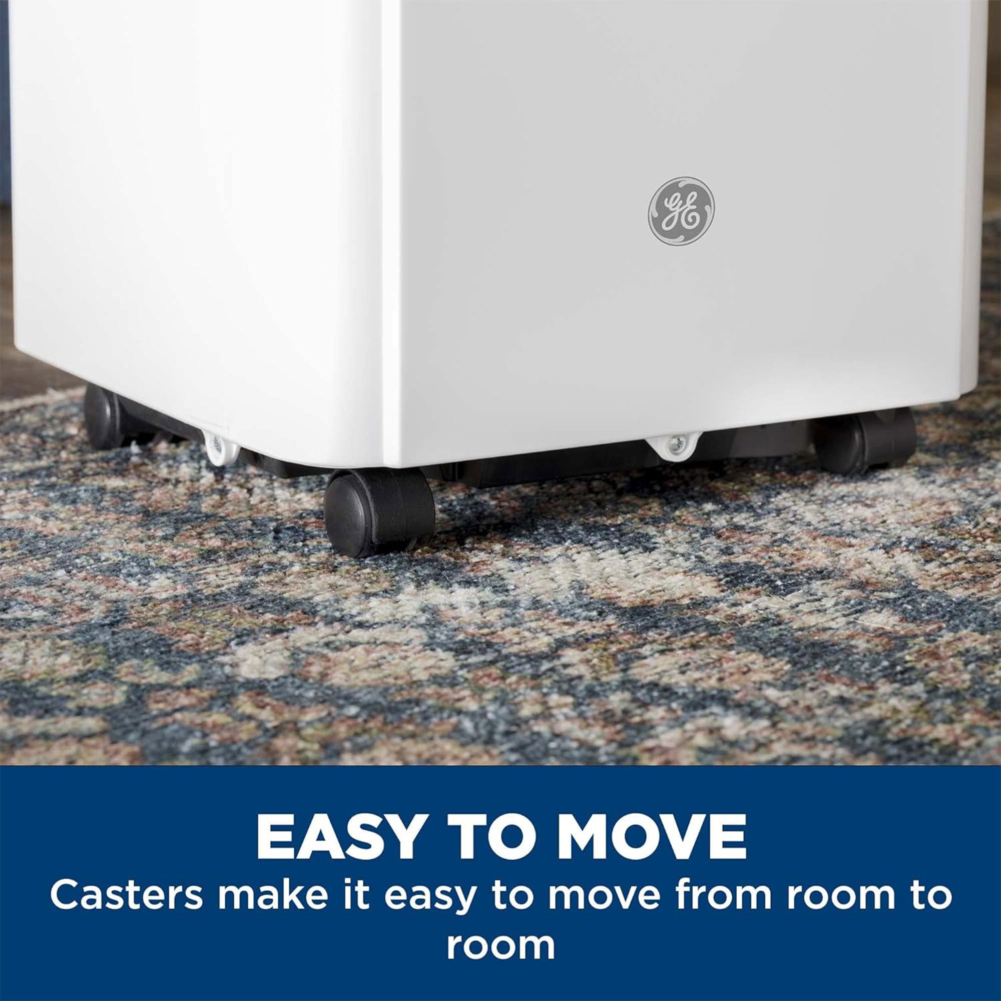 GE 6,100 BTU Portable Air Conditioner w/Dehumidifier & Fan for Small Rooms(Used) - VMInnovations