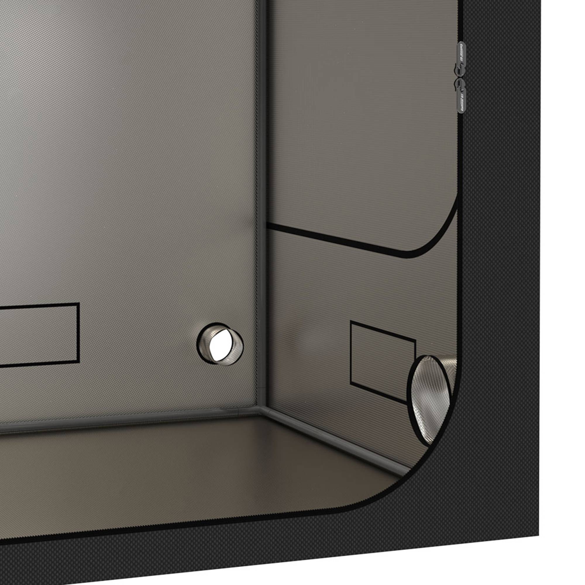 PHANTOM Cultivar GT55 5 x 5’ All Steel Grow Tent w/ 200 Pound Capacity (2 Pack) - VMInnovations