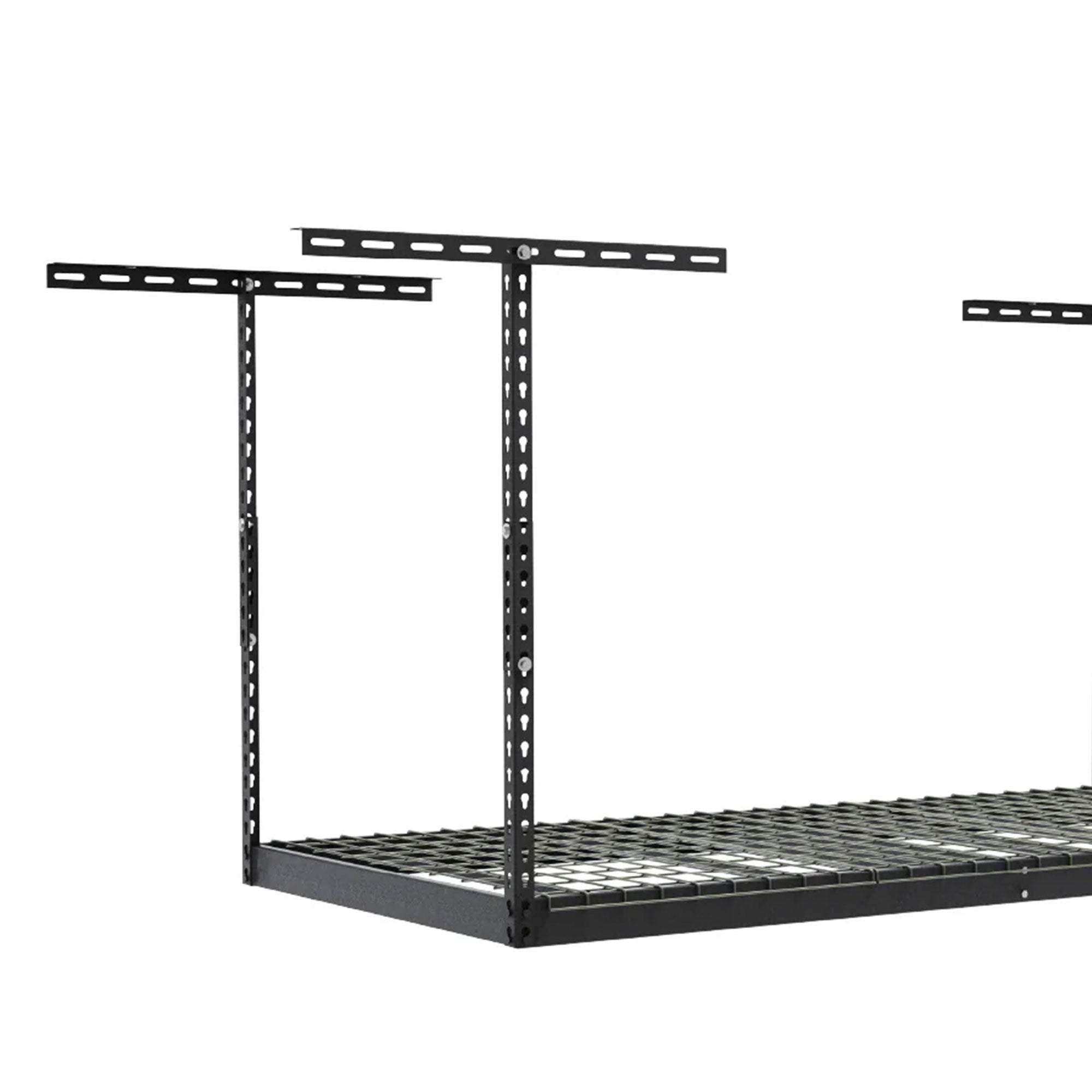 MonsterRax 2'x8' Overhead Garage Storage Rack Holds Up to 350 Pounds, Hammertone - VMInnovations