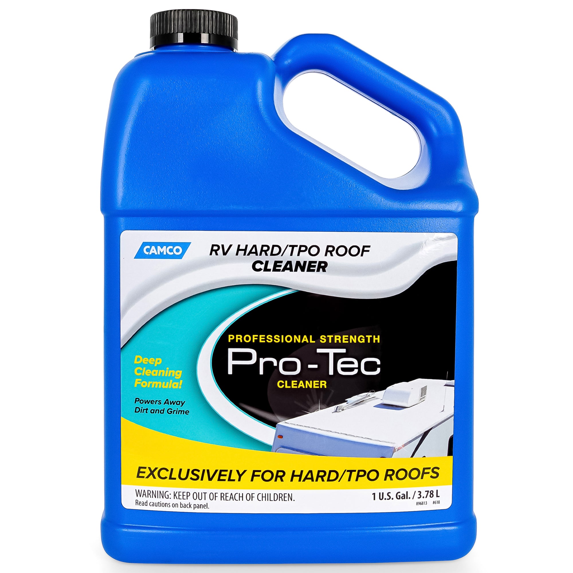 Camco Pro-Tec Professional Strength RV Hard/TPO Roof Cleaner Formula, 32 oz. Jug - VMInnovations