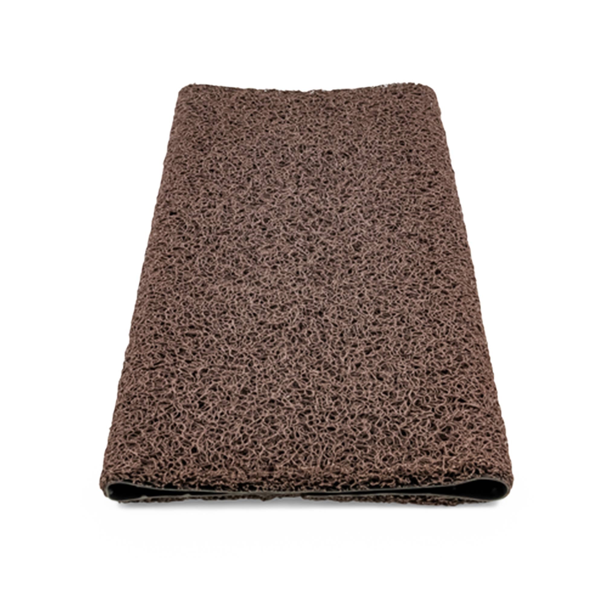 Camco Premium Wrap Around RV Step Rug w/PVC Material and Spring, Brown(Open Box) - VMInnovations
