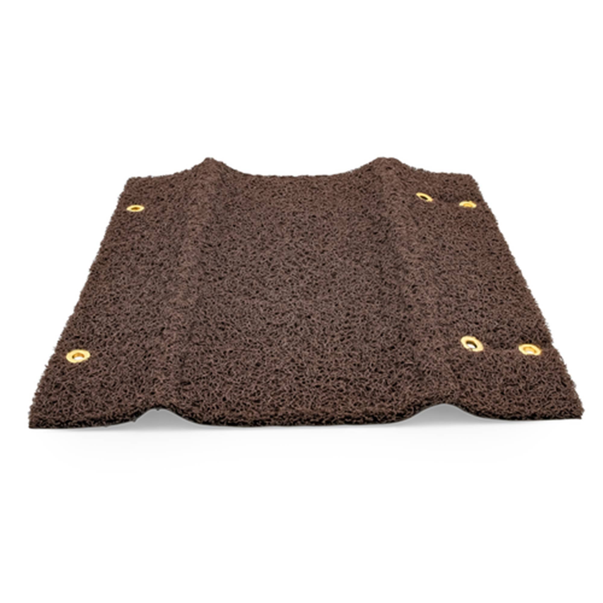 Camco Premium Wrap Around RV Step Rug w/PVC Material and Spring, Brown(Open Box) - VMInnovations