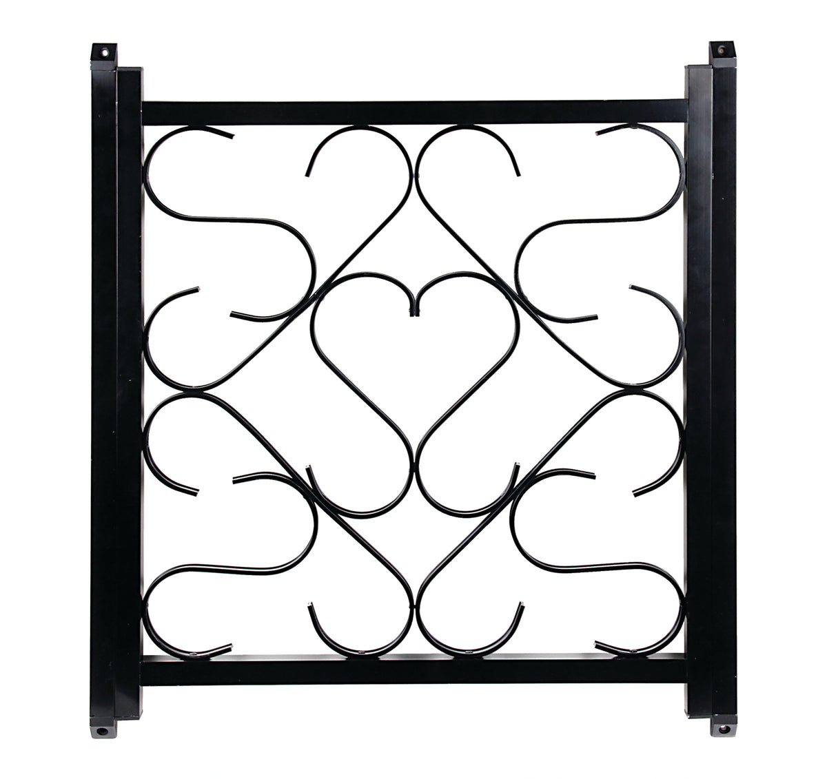 Camco RV/Camper Deluxe Screen Door Grille Adjustable Up To 20" to 32", Black