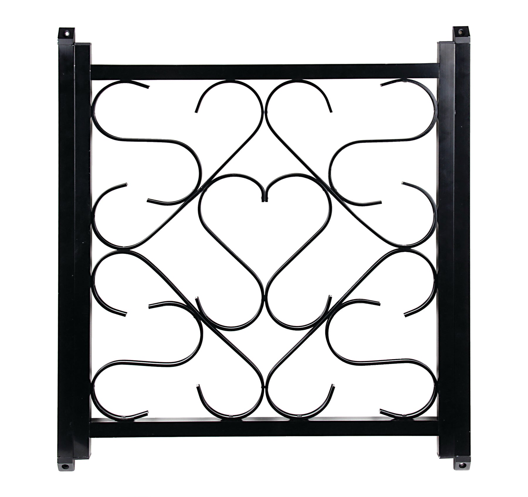 Camco RV/Camper Deluxe Screen Door Grille Adjustable Up To 20" to 32", Black - VMInnovations