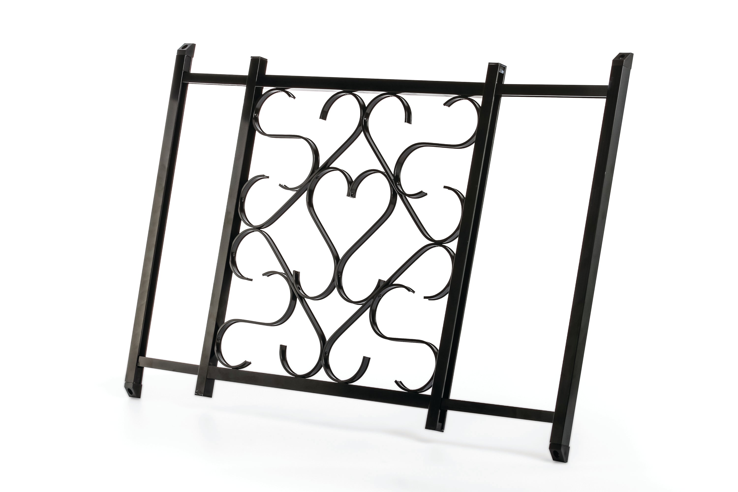 Camco RV/Camper Deluxe Screen Door Grille Adjustable Up To 20" to 32", Black - VMInnovations