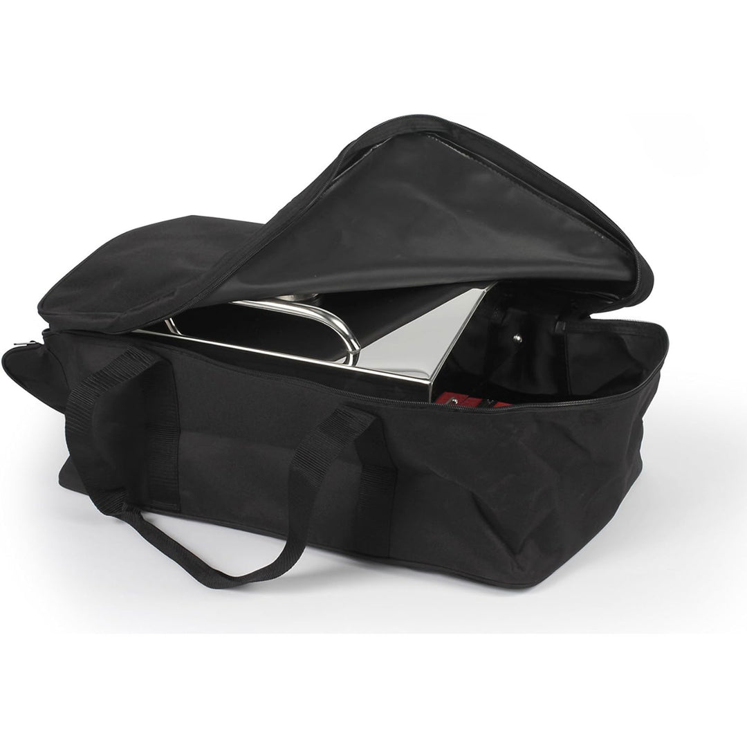 Camco  Grill-Stow N Go 125 Portable Propane Gas Grill with Temperature Gauge - VMInnovations