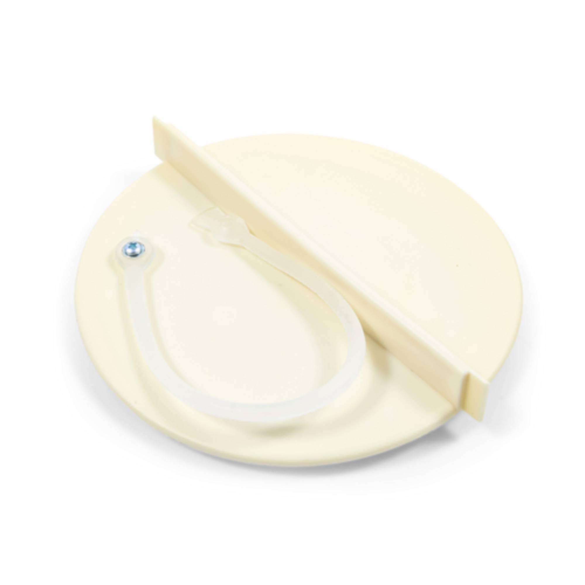 Camco Cap Kit Tank Cover with Caps and Lanyard for RV Propane, Beige (Open Box)