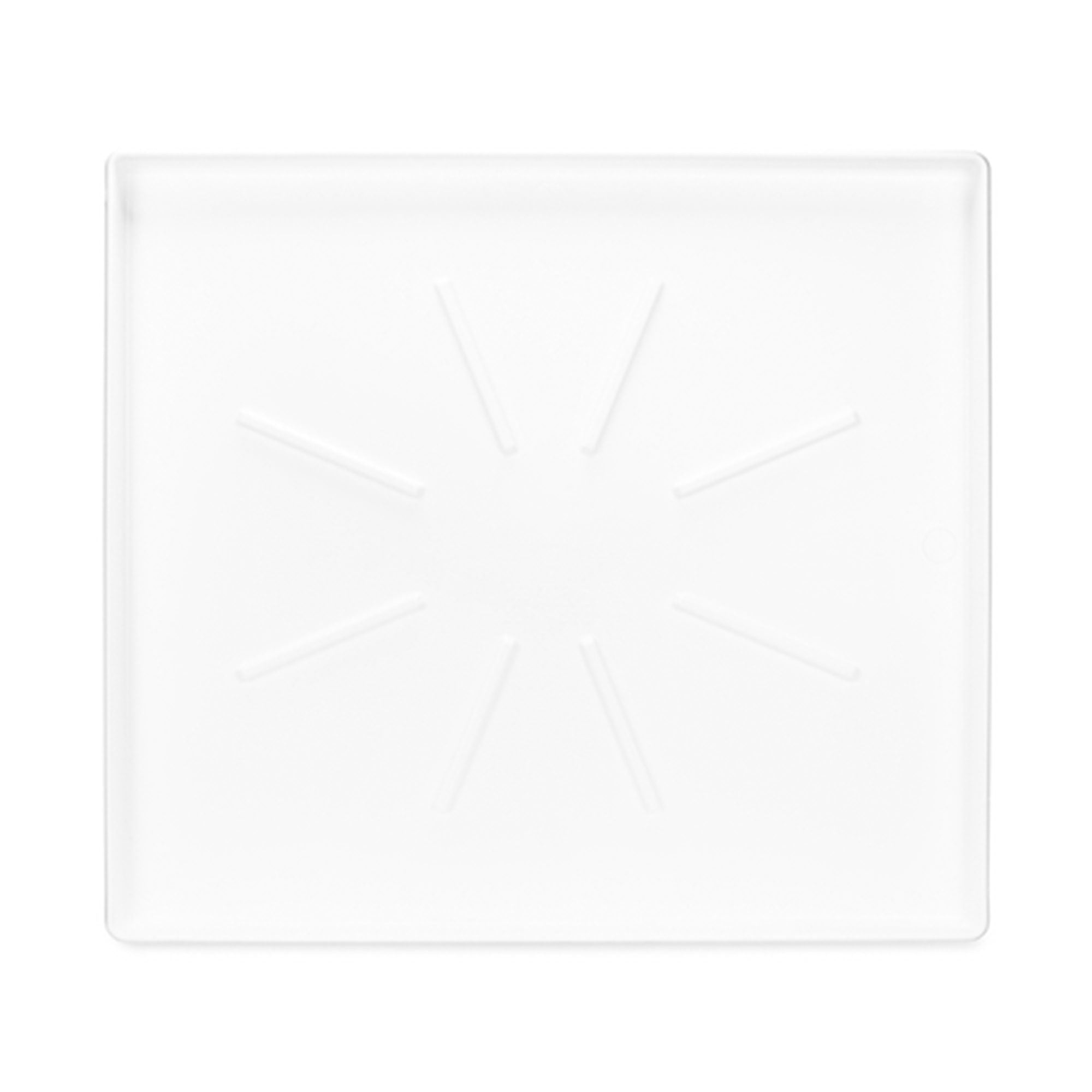 Camco Washing Machine Low Profile Drain Pan w/PVC Fitting & Locknut, White(Used) - VMInnovations
