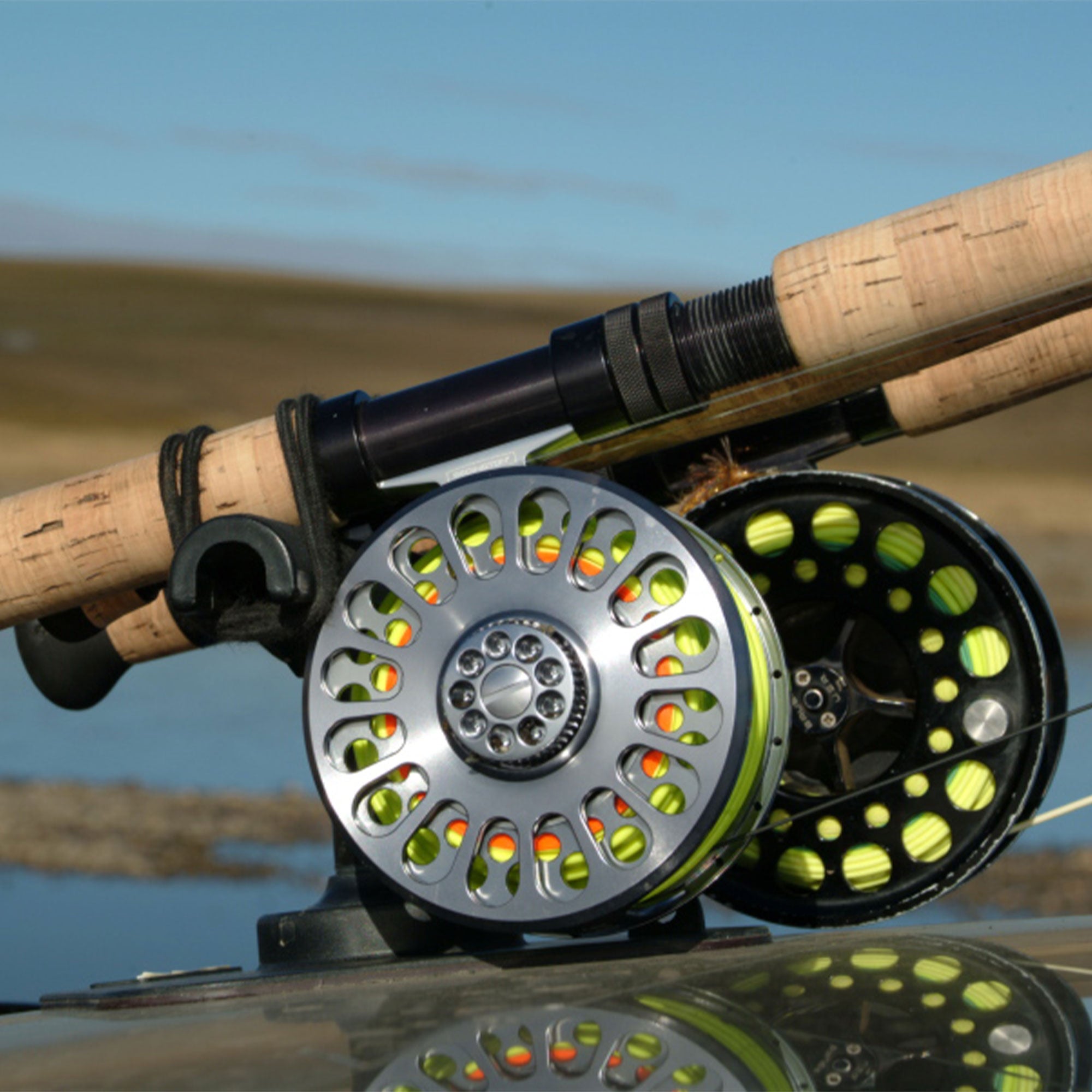 Vac Rac Combi Short Haul External Magnetic Rod Rack Holds Up To 4 Rods and Reels - VMInnovations
