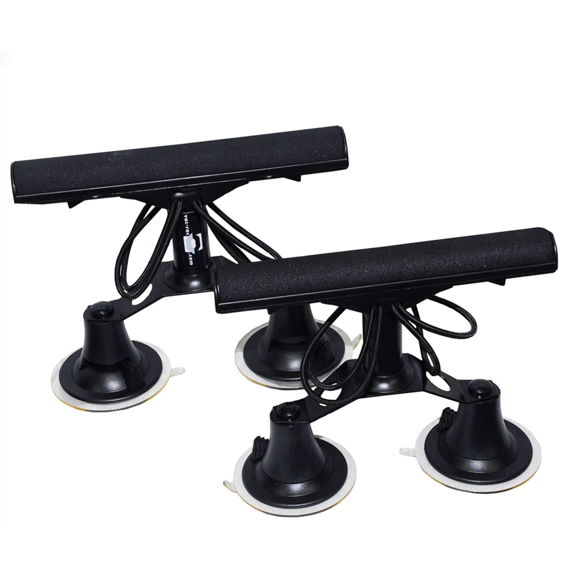 Vac Rac Quad Rack Fly Rod Mount Carrier Suction Cup, 4 Rods, Black (Open Box) - VMInnovations