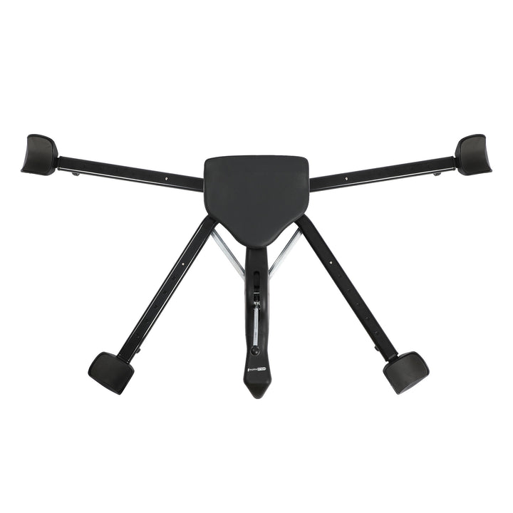 HolaHatha Leg Stretcher Split Machine for Flexibility Training, Steel, Black - VMInnovations
