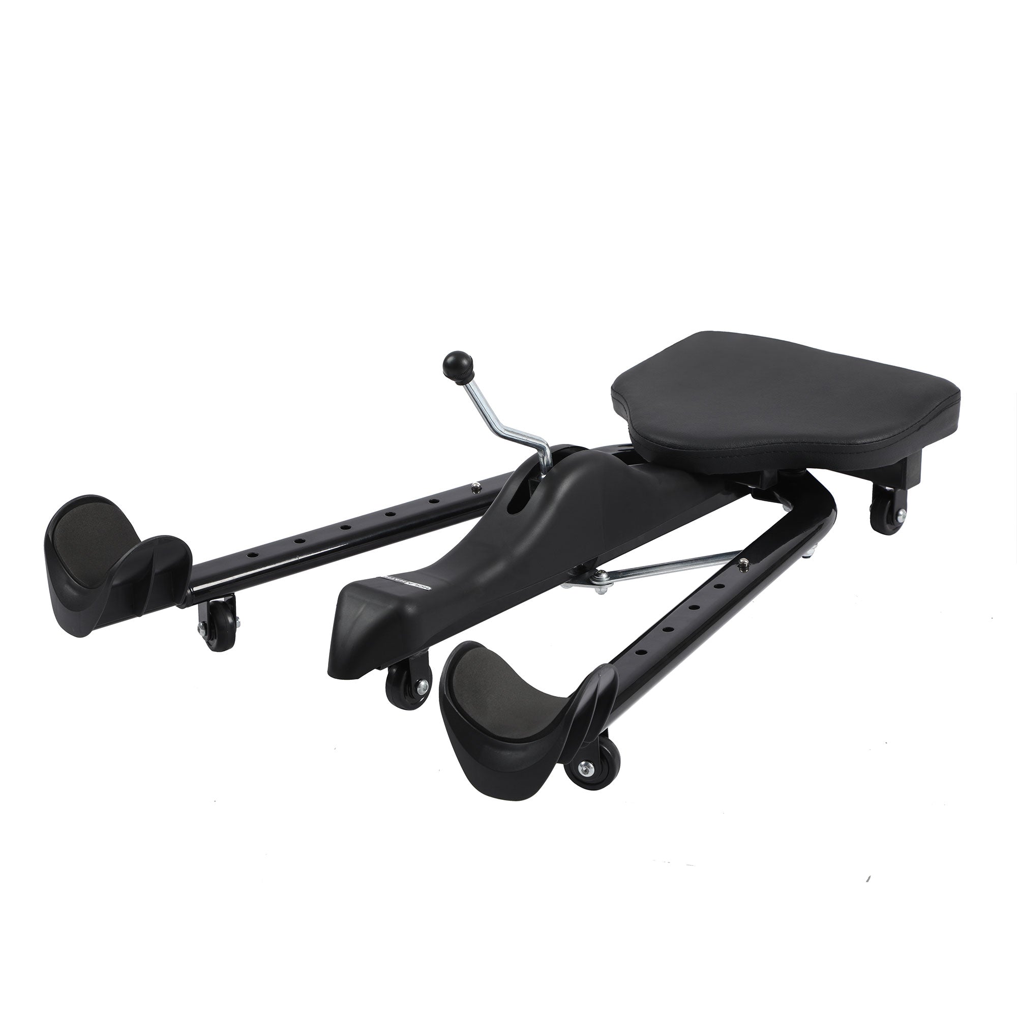 HolaHatha Leg Stretcher Machine for Flexibility Training, Steel, Black (Used) - VMInnovations