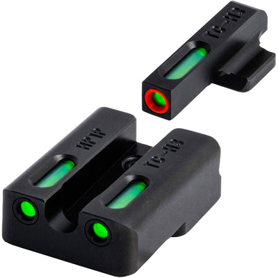 TruGlo Pro TFK Fiber Optic Tritium Handgun Sight Accessory for Outdoor (3 Pack)