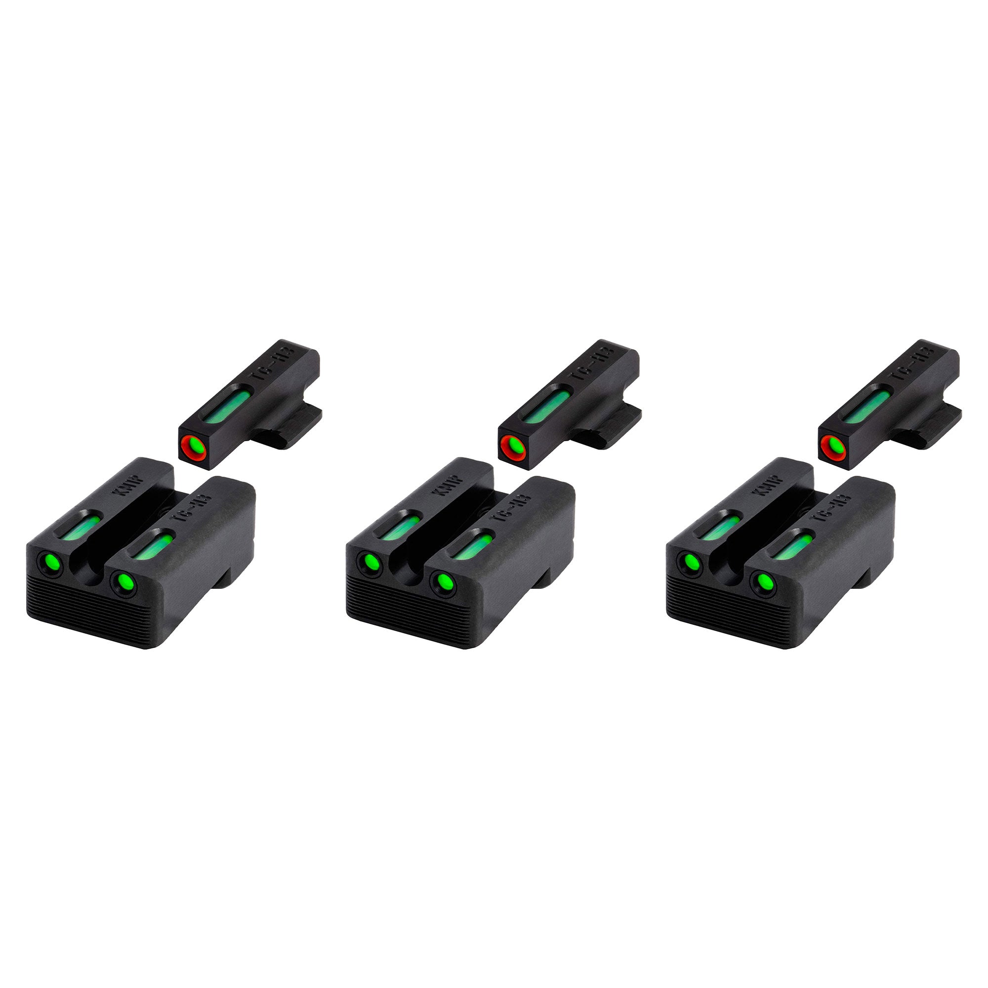 TruGlo TFK Pro Fiber Optic Handgun Sight Accessories for Kimber Models (3 Pack)