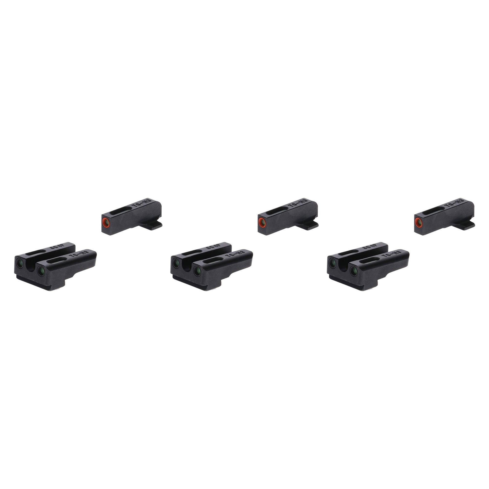 TruGlo TFX Pro Tritium Tactical Pistol Sights For Sig P365 Handgun (3 Pack)