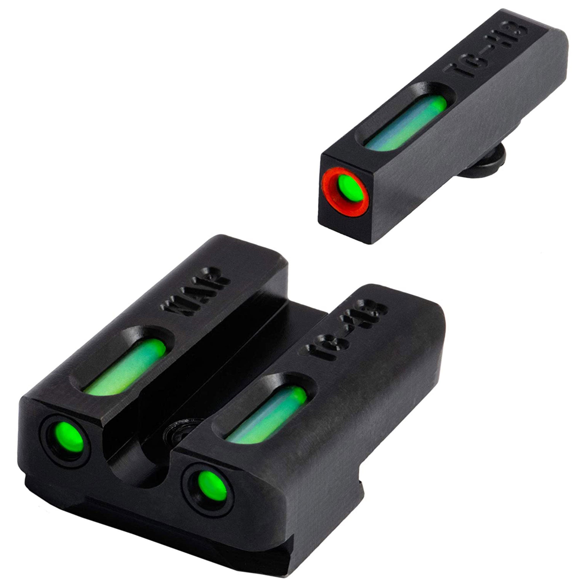 TruGlo TFK Pro Tritium Sight Accessories for Walther Pistol Models (3 Pack)