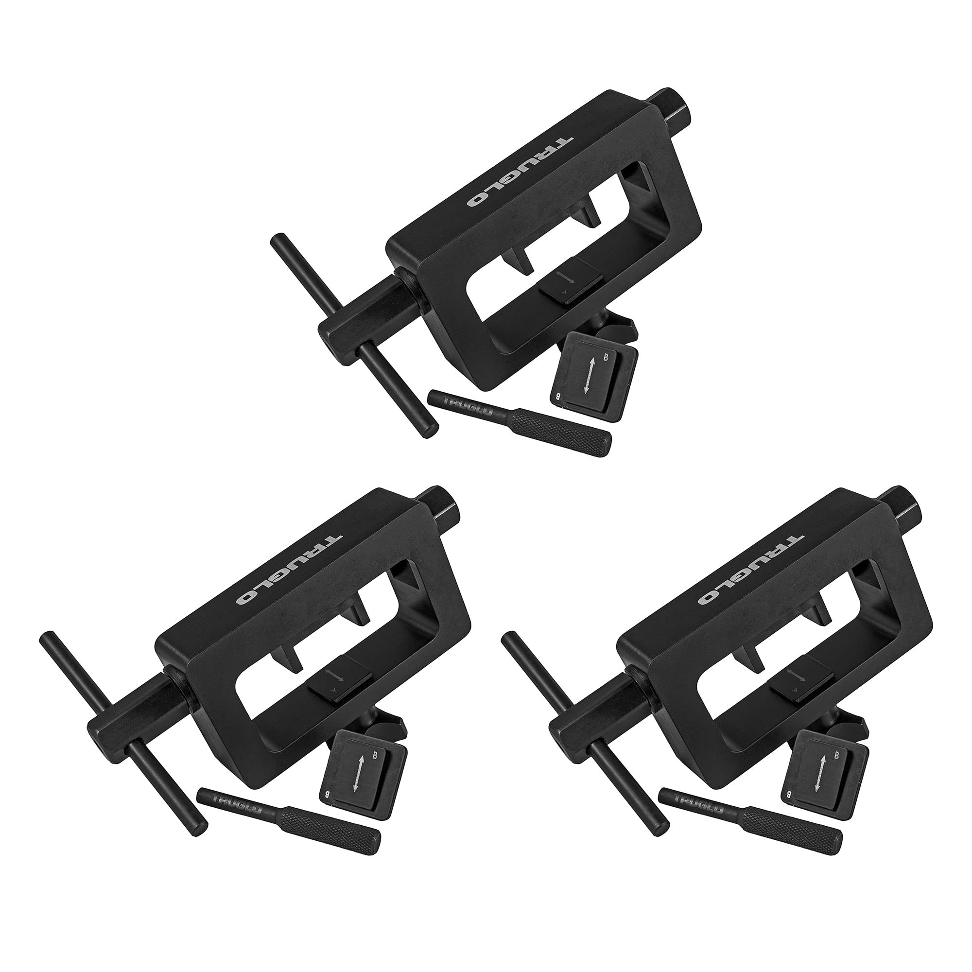 TruGlo Front & Rear Sight Installation Tool Kit Set for Pistols, Black (3 Pack)
