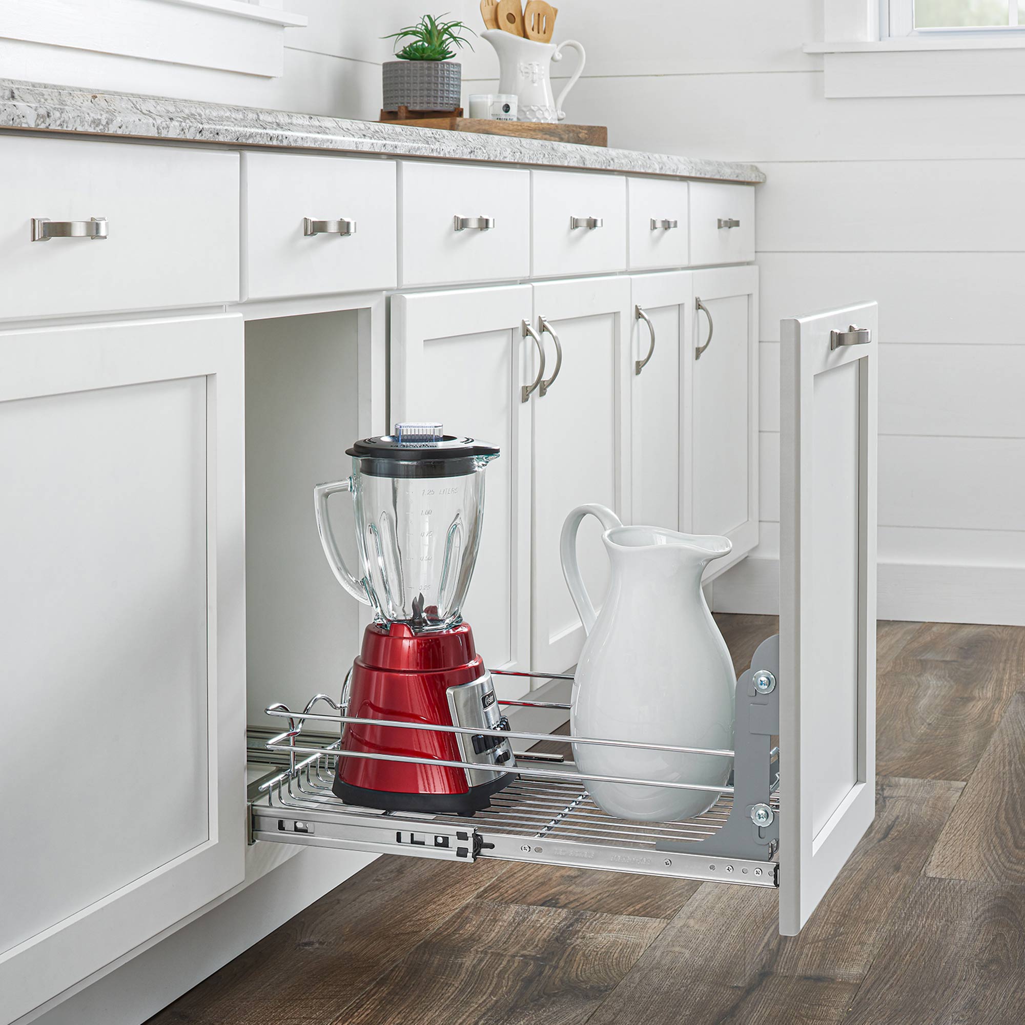 Rev-A-Shelf Cabinet Pullout Shelf Organizer, 8.5 x 18 In, 5WB1-0918CR-1 (4 Pack) - VMInnovations
