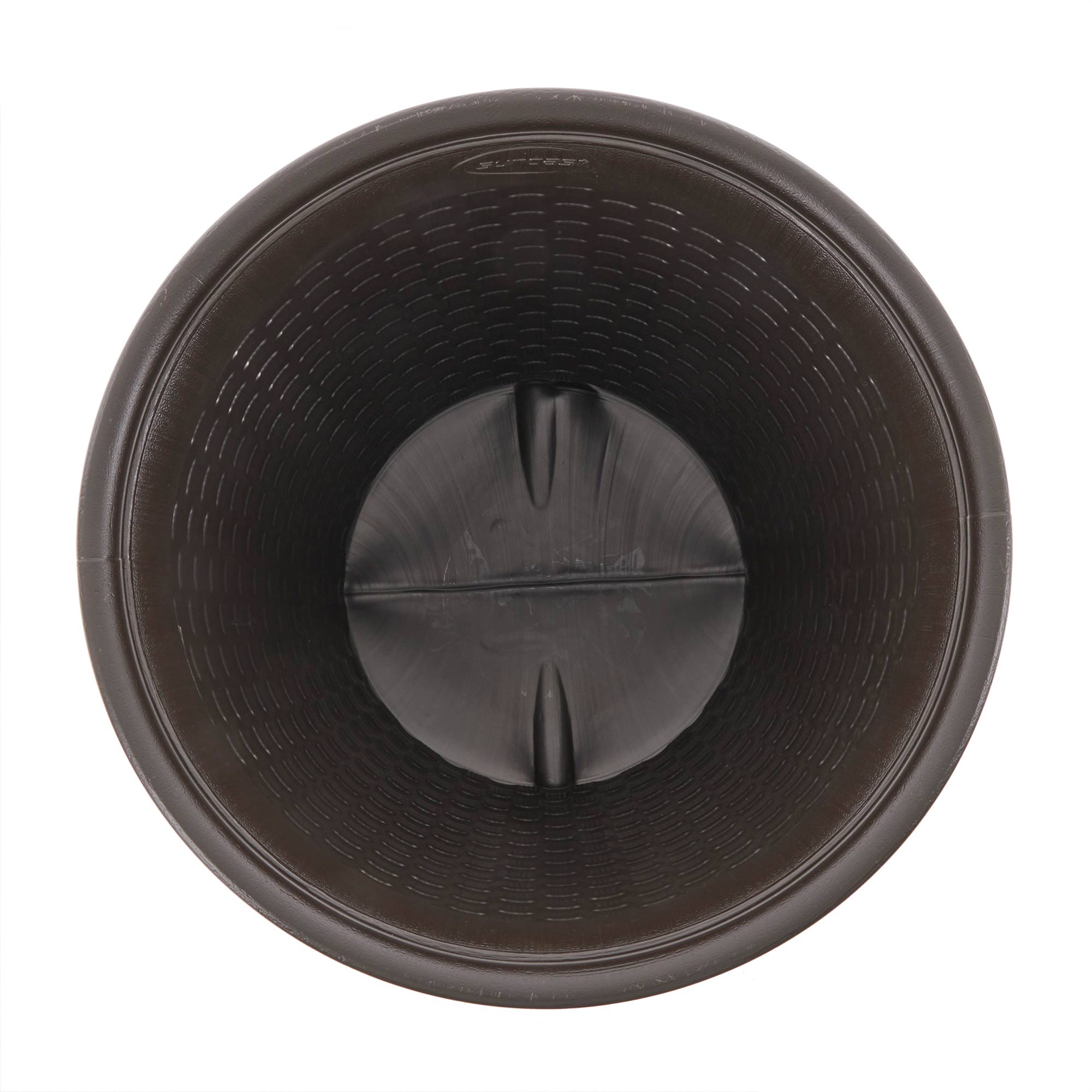 Suncast Sonora 22" Wicker Decorative Garden Flower Planter, Dark Brown (4 Pack) - VMInnovations