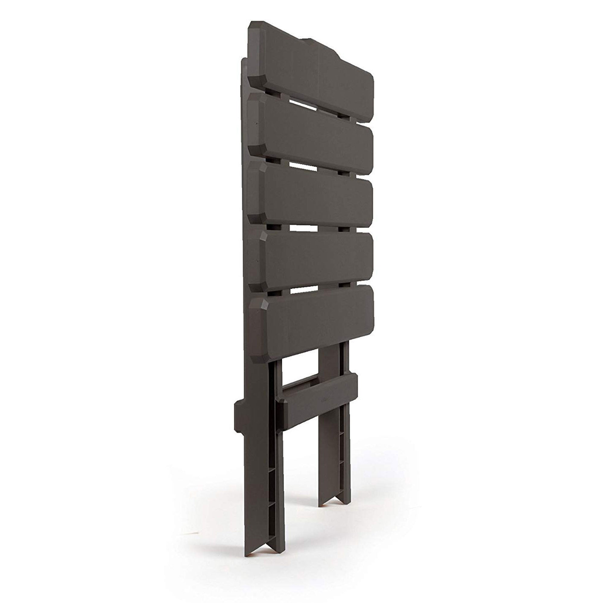Camco Large Adirondack Portable and Folding Furniture Table, Charcoal (2 Pack) - VMInnovations