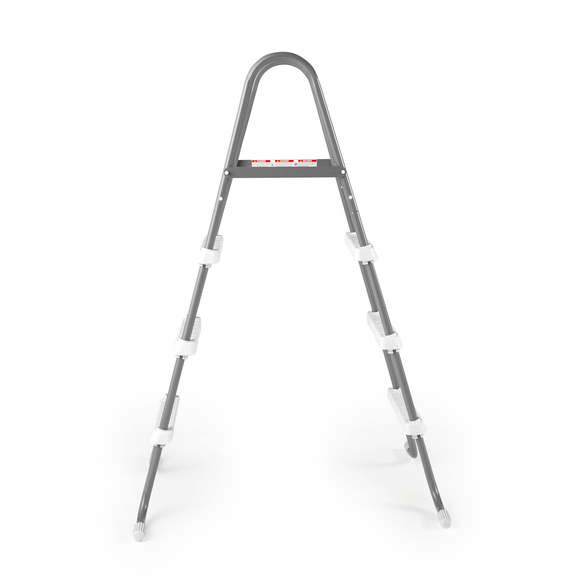 Intex Steel Above Ground Pool Ladder for 42 Inch Wall Height Pools (3 Pack)