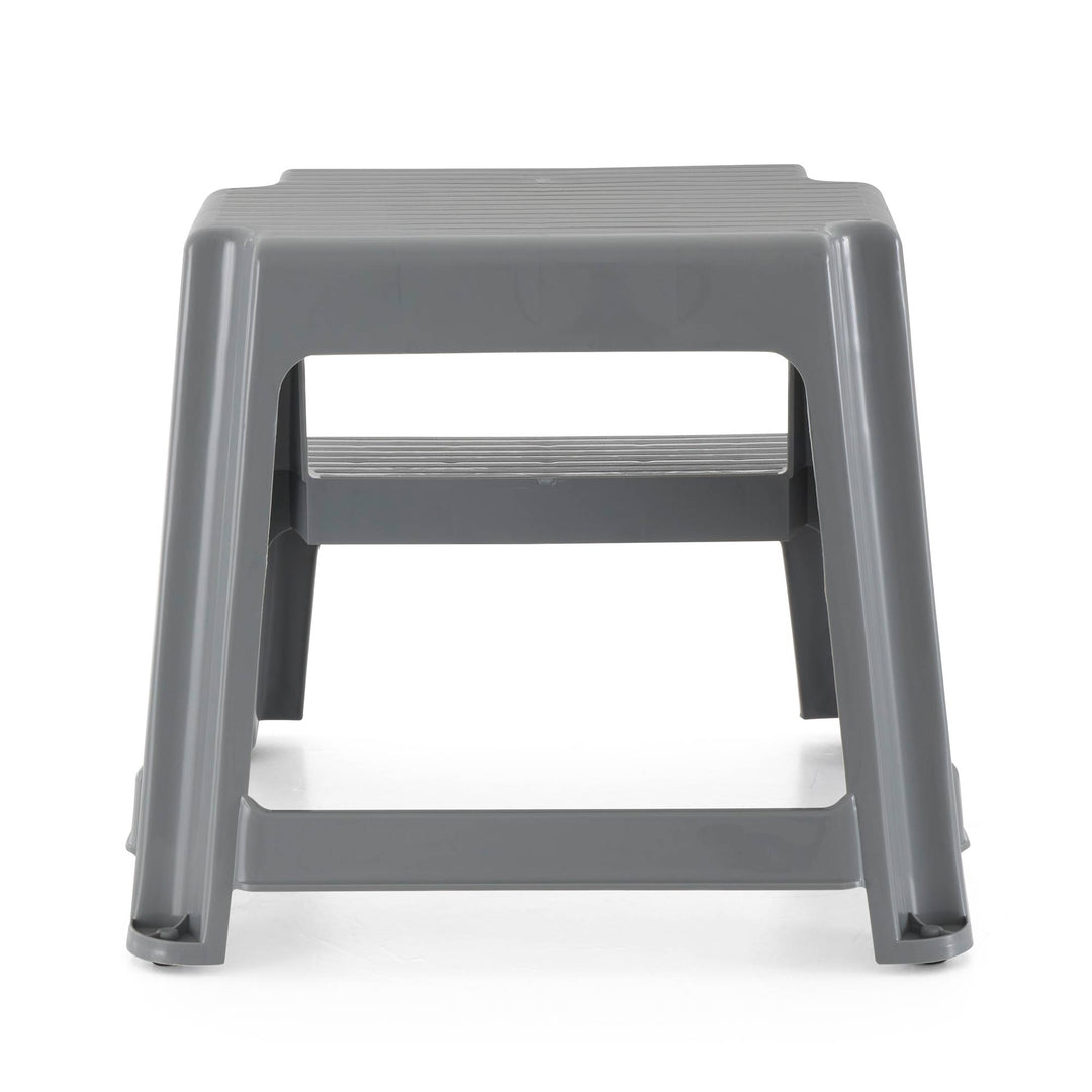 Gracious Living 16" Plastic 2 Step Portable Garage Home & Kitchen Stool (4 Pack) - VMInnovations