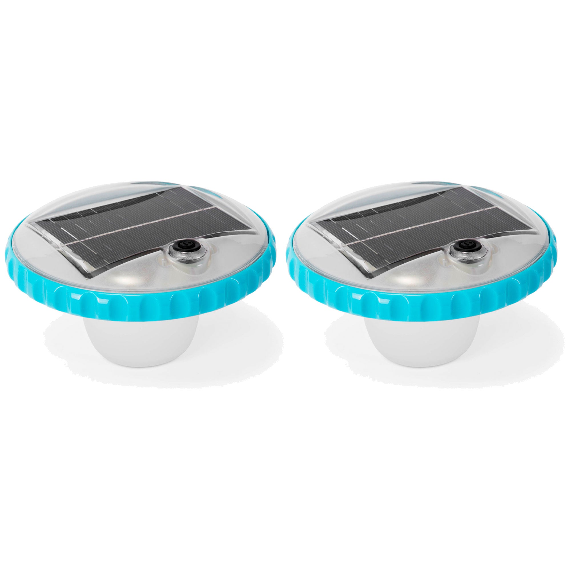 Intex 28690E Solar Powered LED Floating Color Changing Pool Light (2 Pack) - VMInnovations