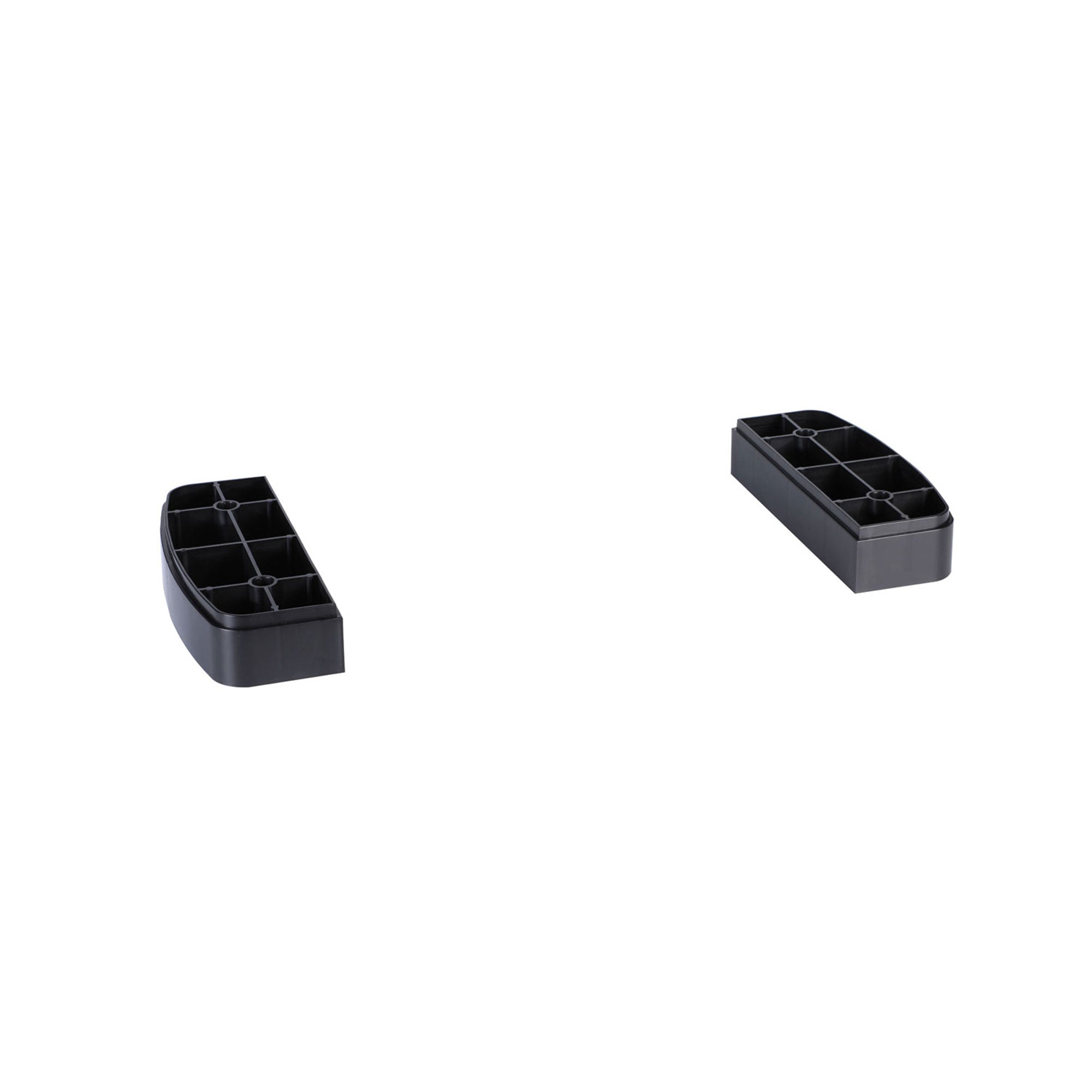 HolaHatha Aerobic Step Platform Fitness Equipment w/Adjustable Height (2 Pack) - VMInnovations