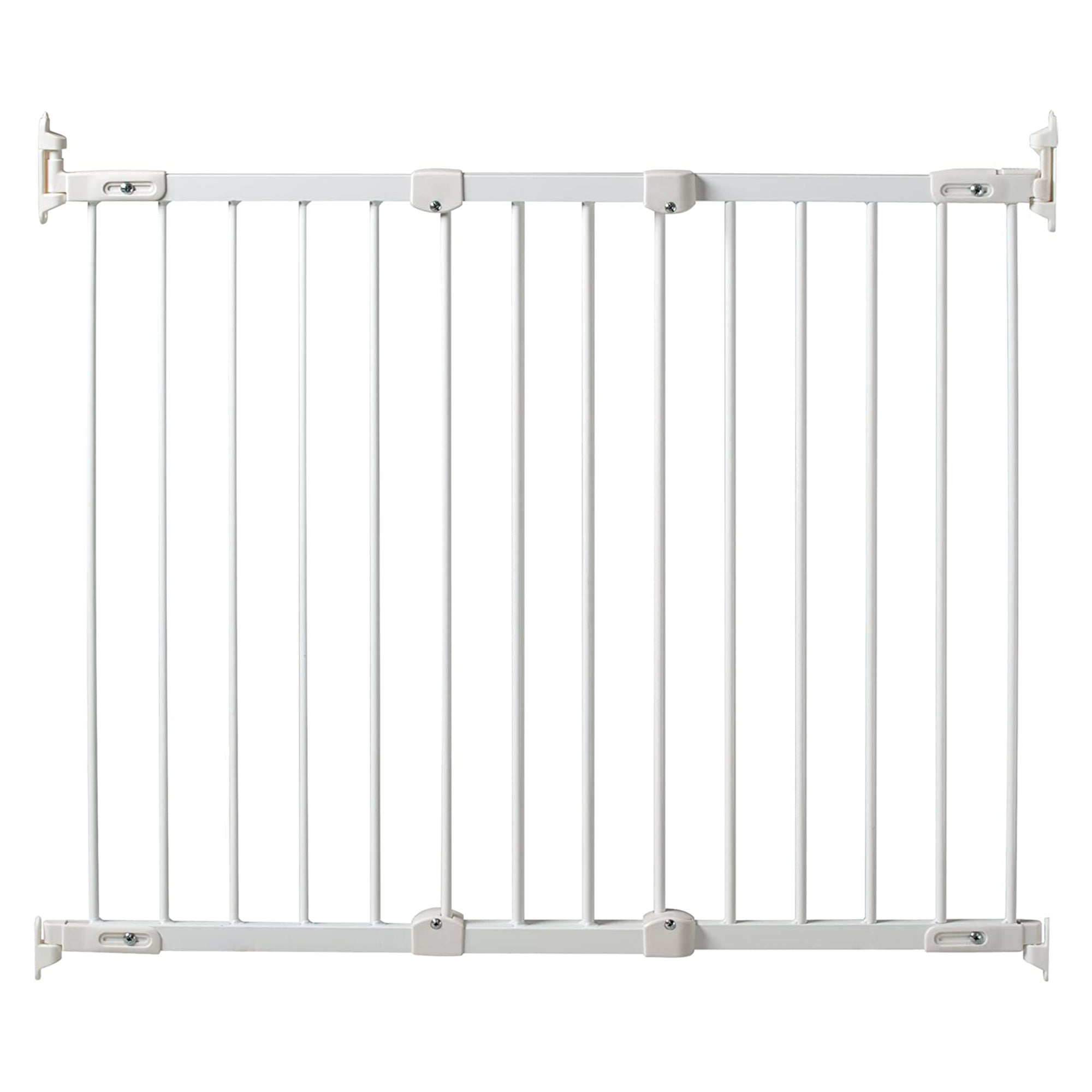 KidCo Angle Mount Safeway Stair Top Quick Release Baby Gate, White (2 Pack) - VMInnovations