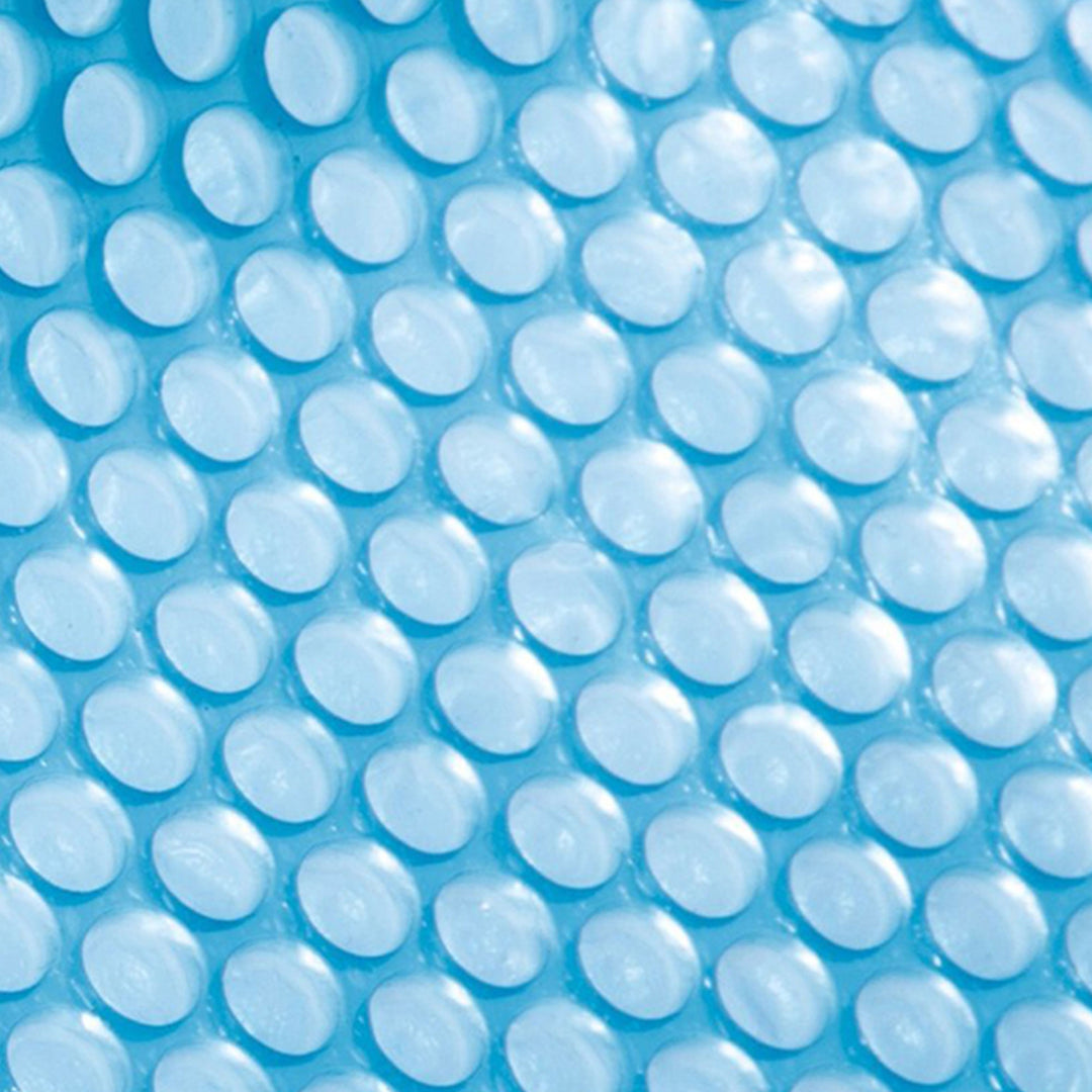 Intex 16 Foot Round Easy Set Outdoor Backyard Swimming Pool Cover, Blue (2 Pack) - VMInnovations