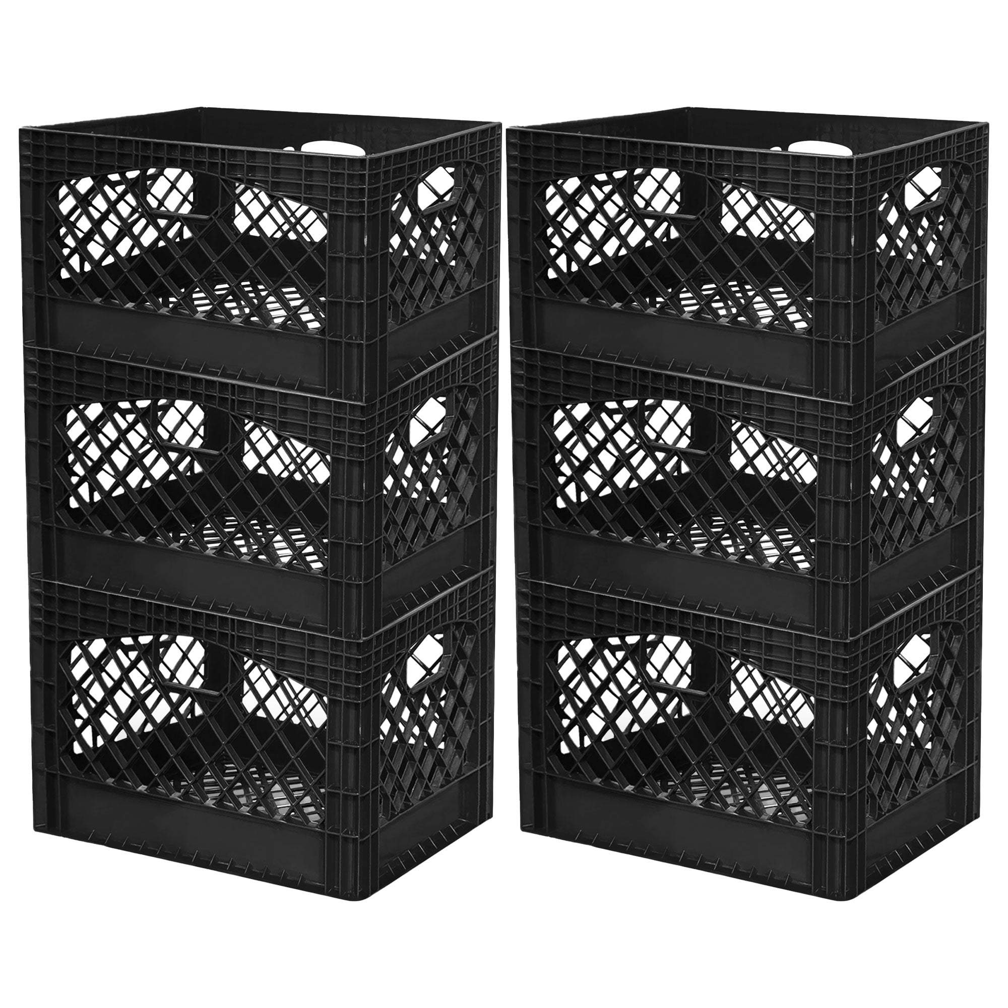 Juggernaut Storage Crate for Office Storage & Classroom Organization, 6-Pack