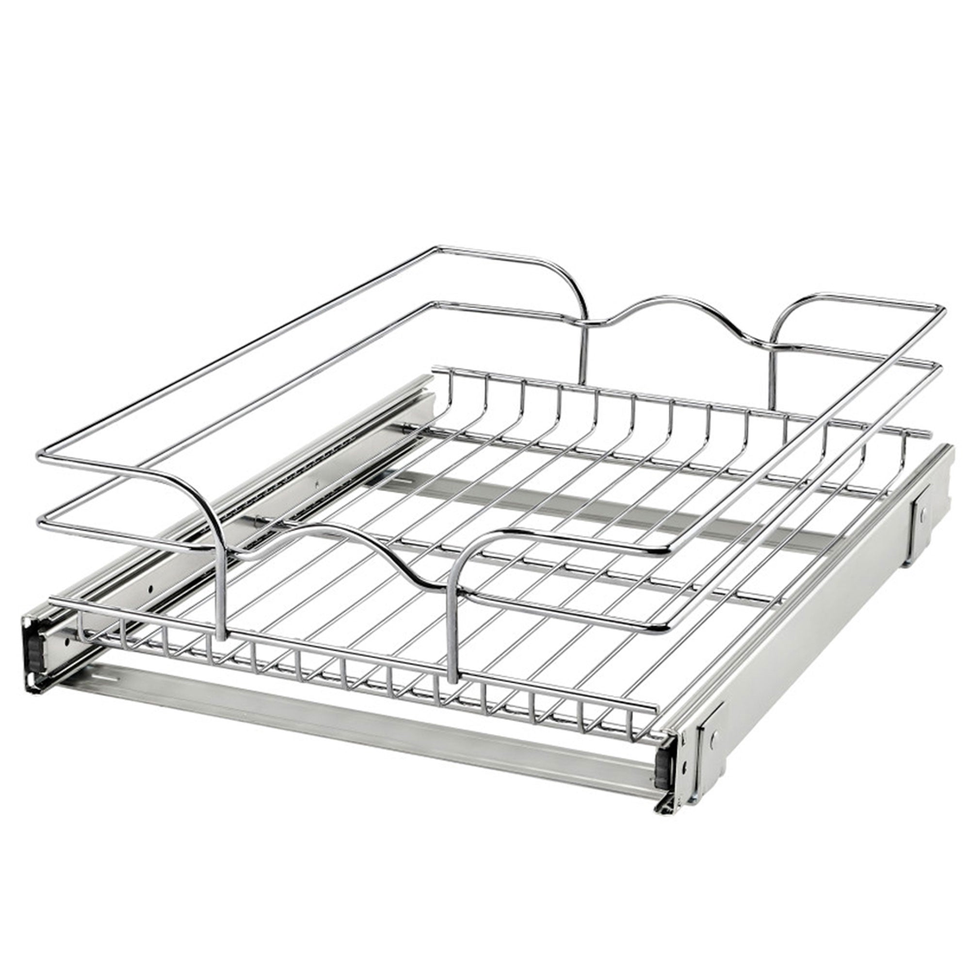 Rev-A-Shelf Cabinet Pull Out Shelf Organizer, 15 x 20 In, 5WB1-1520CR-1 (2 Pack)
