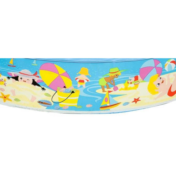 Intex Beach Days Snapset Instant Round Kids Childrens Swimming Pool (6 Pack) - VMInnovations
