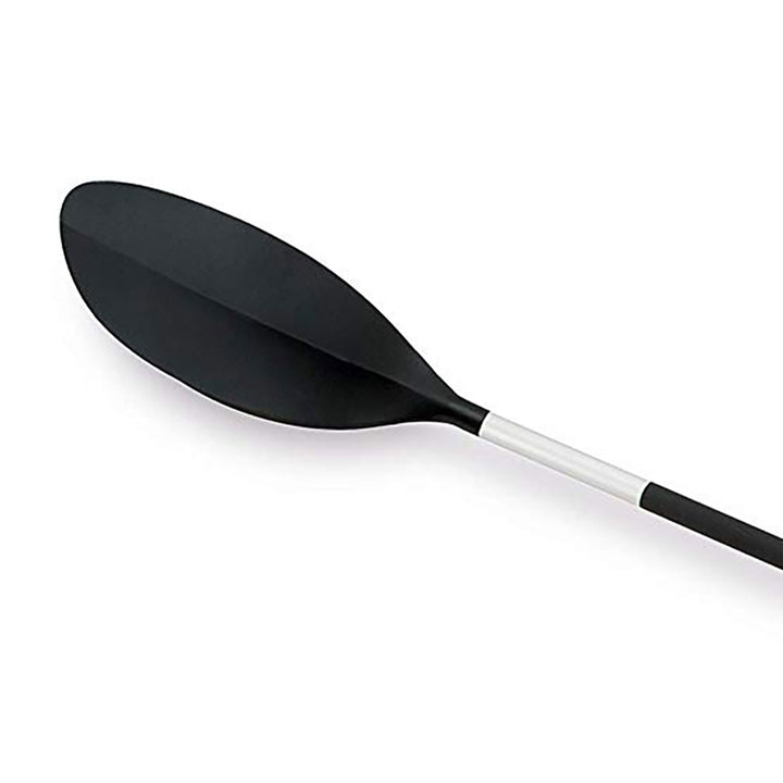 Intex 86" Lightweight Aluminum Double Oar Inflatable Kayak Paddle, Black, 6 Pack - VMInnovations