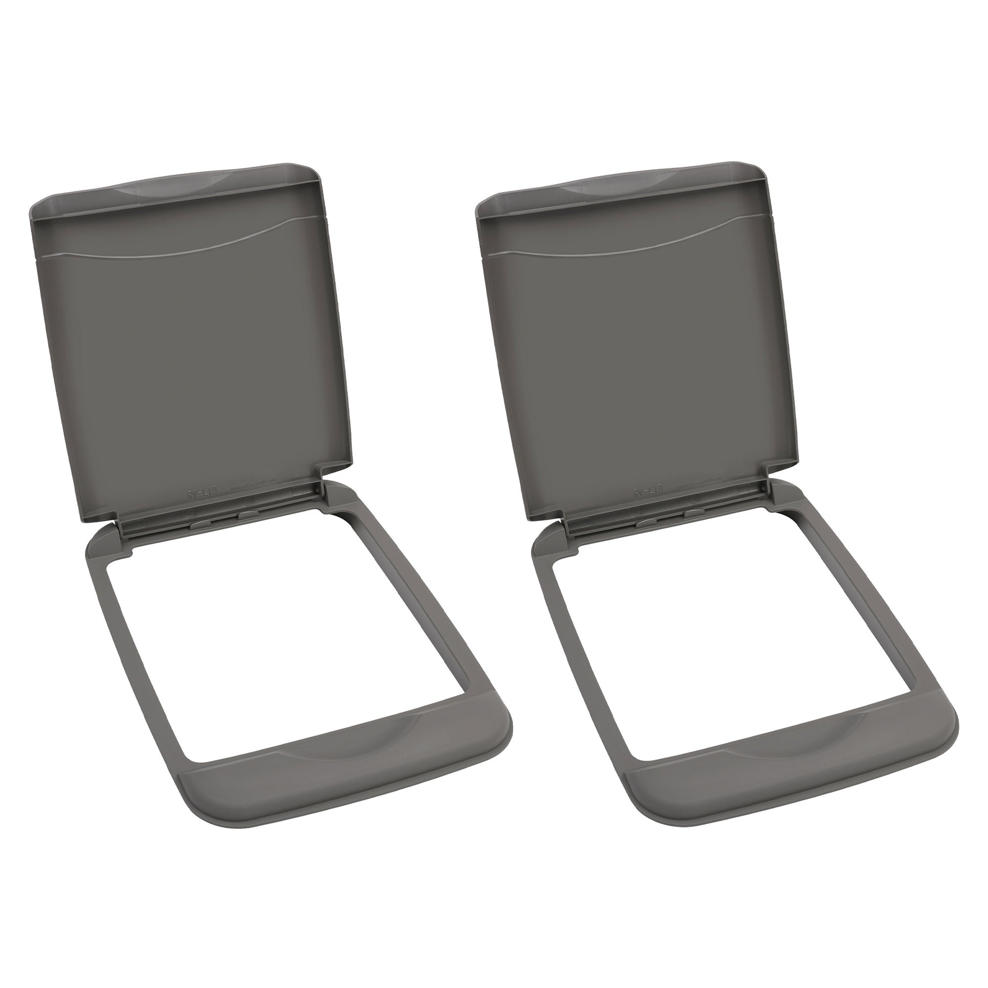 Rev-A-Shelf 35 Qt Trash Can Replacement Lid, Gray, RV-35-LID-13-1-40 (2 Pack) - VMInnovations