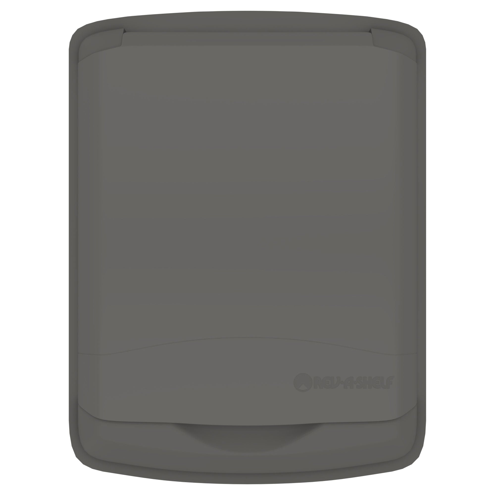 Rev-A-Shelf 50 Qt Trash Can Replacement Lid, Gray, RV-50-LID-13-1-40 (2 Pack)