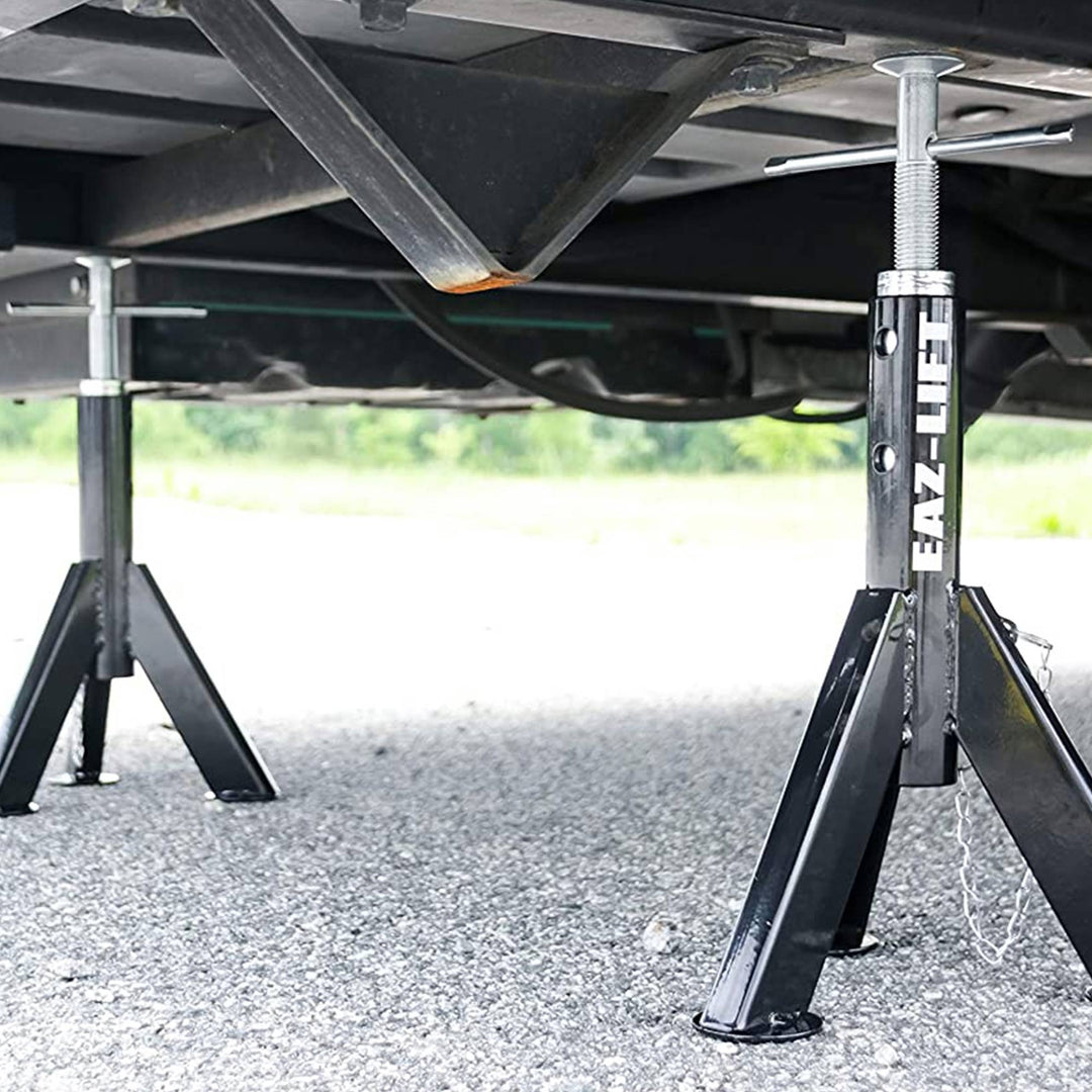 EAZ LIFT Adjustable Telescopic RV Jack, 16" to 30", 6,000 lb Capacity (2 Pack) - VMInnovations