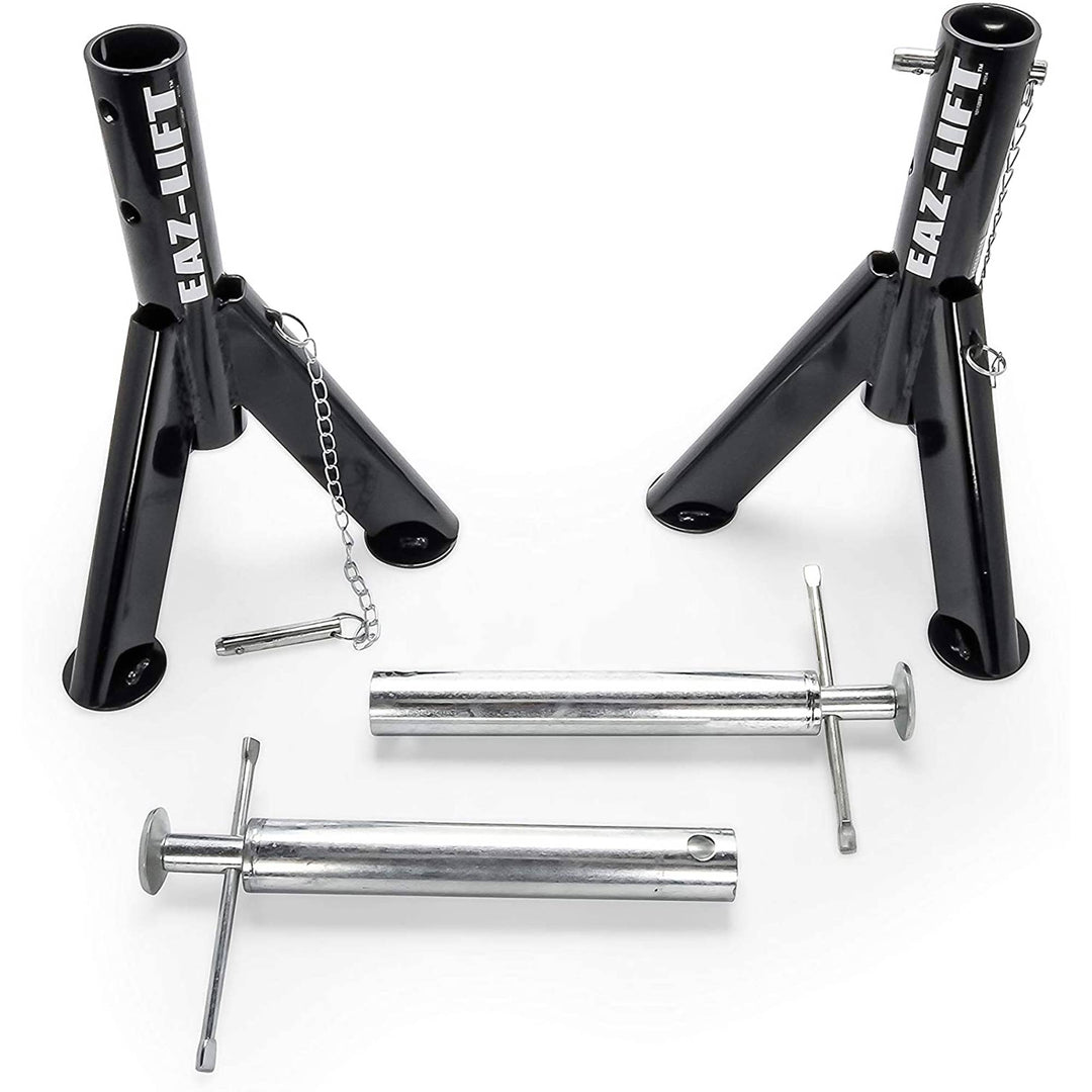 EAZ LIFT Adjustable Telescopic RV Jack, 16" to 30", 6,000 lb Capacity (2 Pack) - VMInnovations