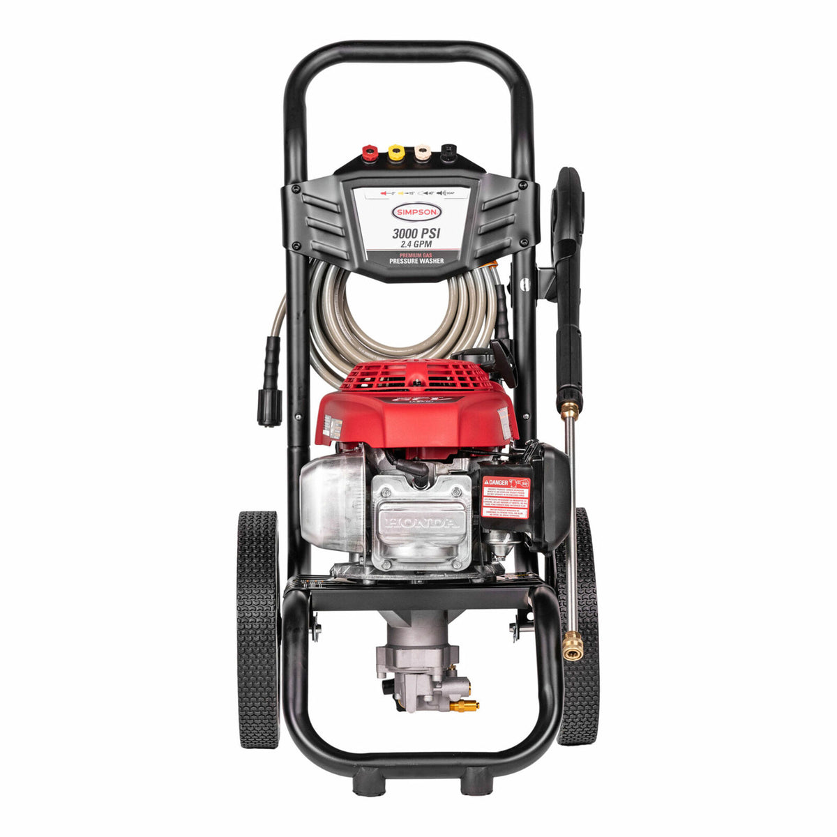 Simpson MegaShot Gas Pressure Washer with Honda Engine and Steel Frame Design - VMInnovations