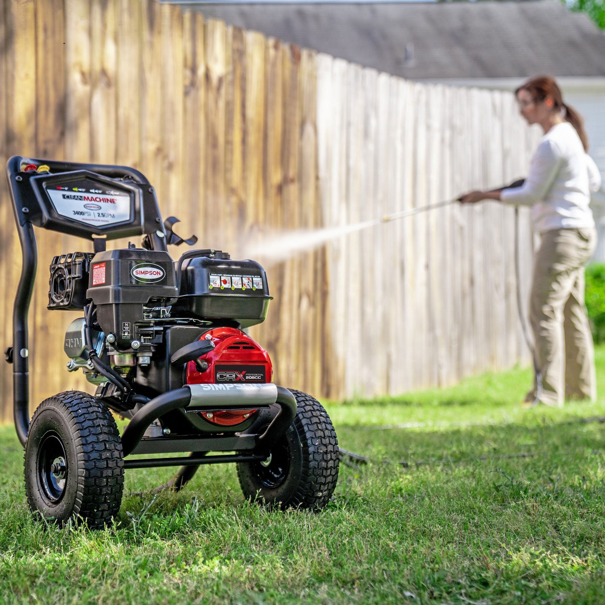 SIMPSON Clean Machine Cold Water Residential Gas Pressure Washer (Refurbished) - VMInnovations