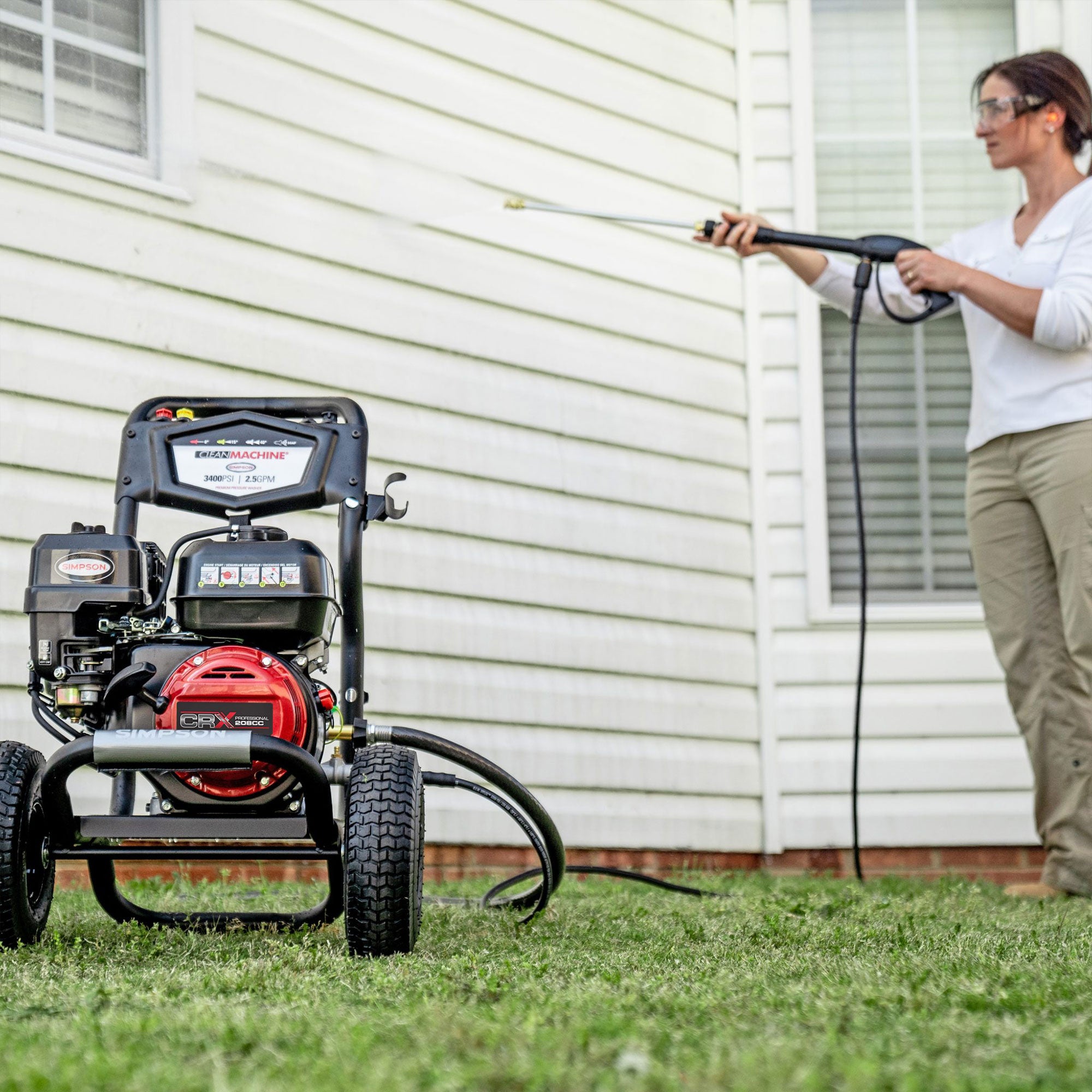 SIMPSON Clean Machine Cold Water Residential Gas Pressure Washer (Refurbished) - VMInnovations