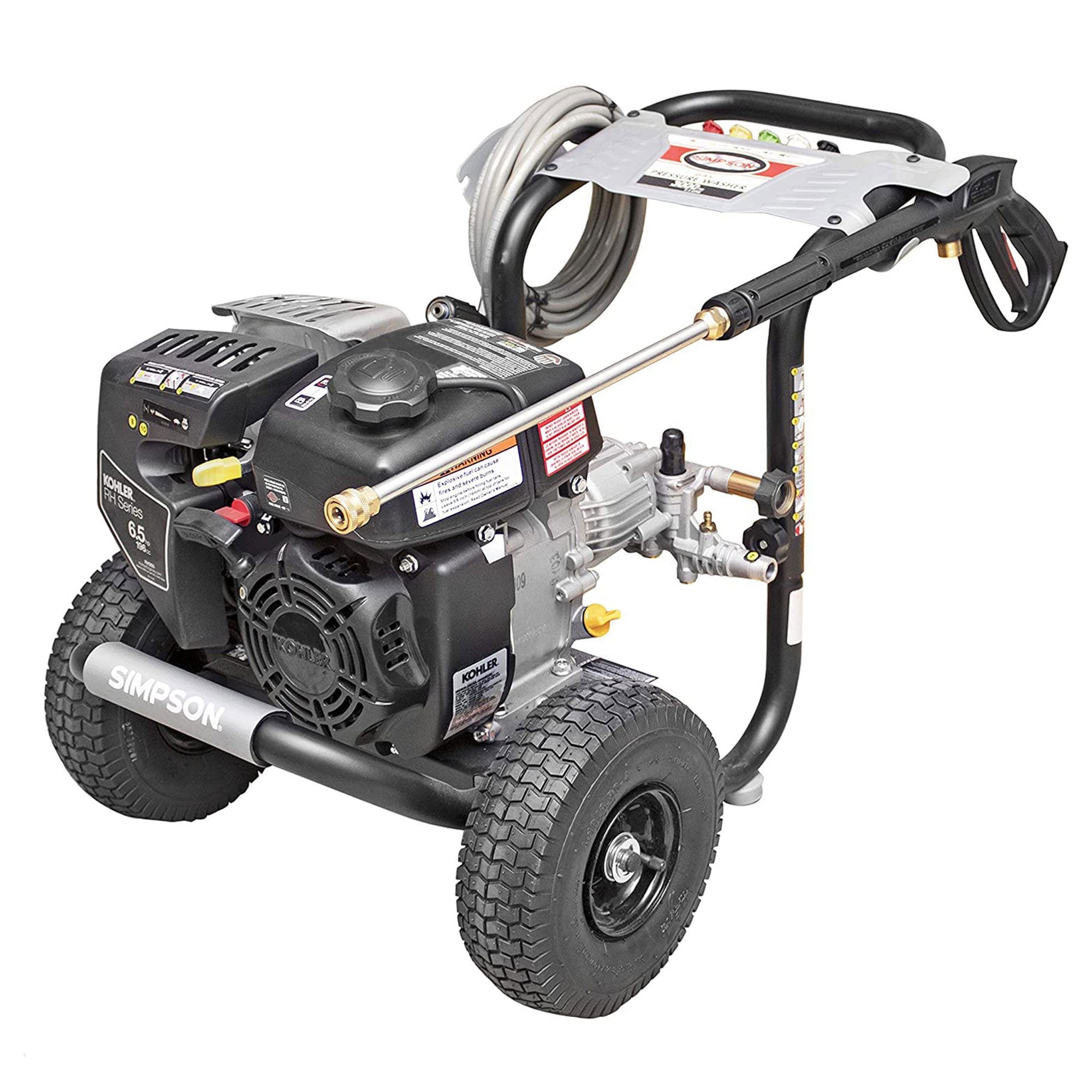 SIMPSON 3,100 PSI Gas Pressure Washer, Spray Gun & Wand, MS60763-S (Refurbished) - VMInnovations