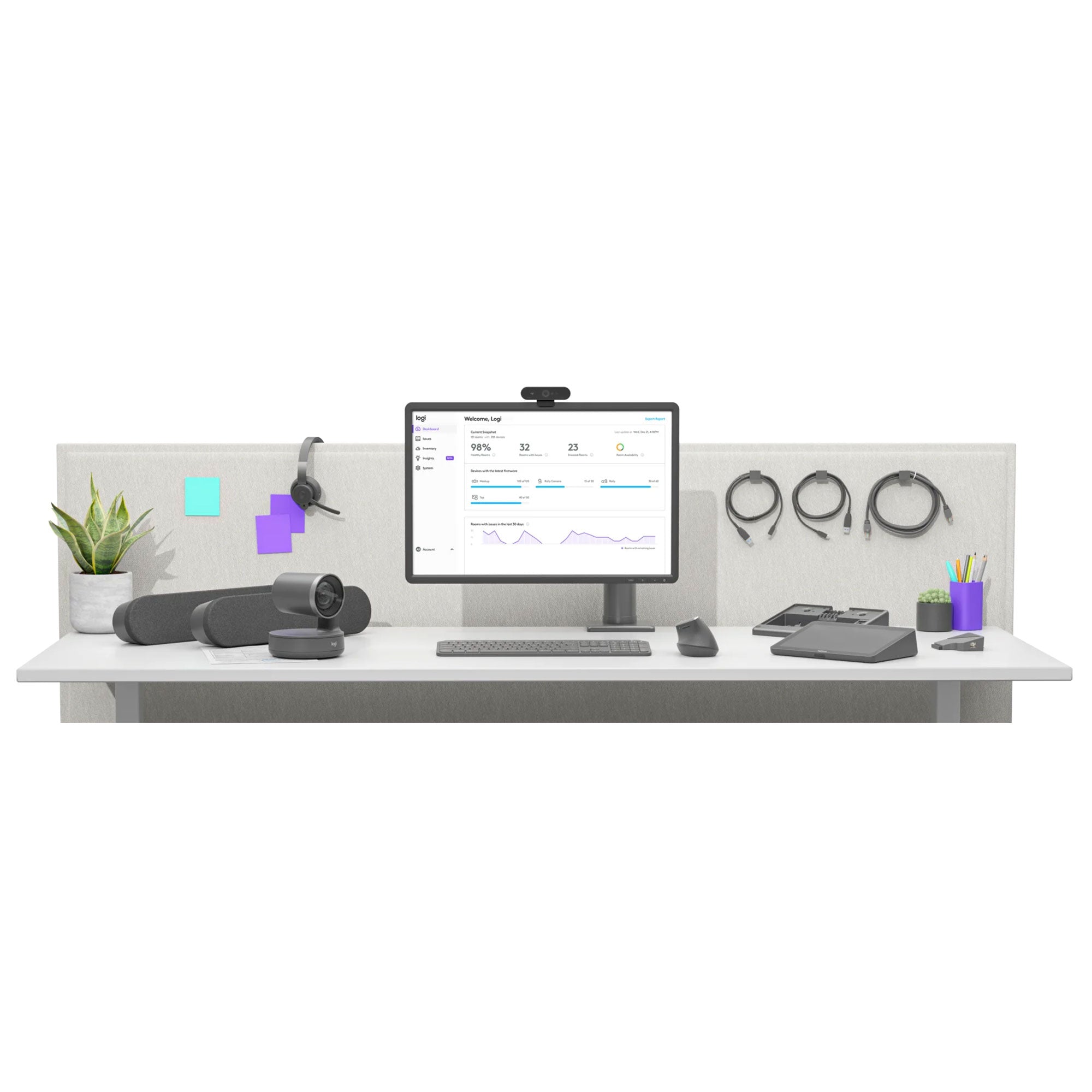 Logitech Tap Touch Controller Video Conference Room Accessory (Open Box) - VMInnovations