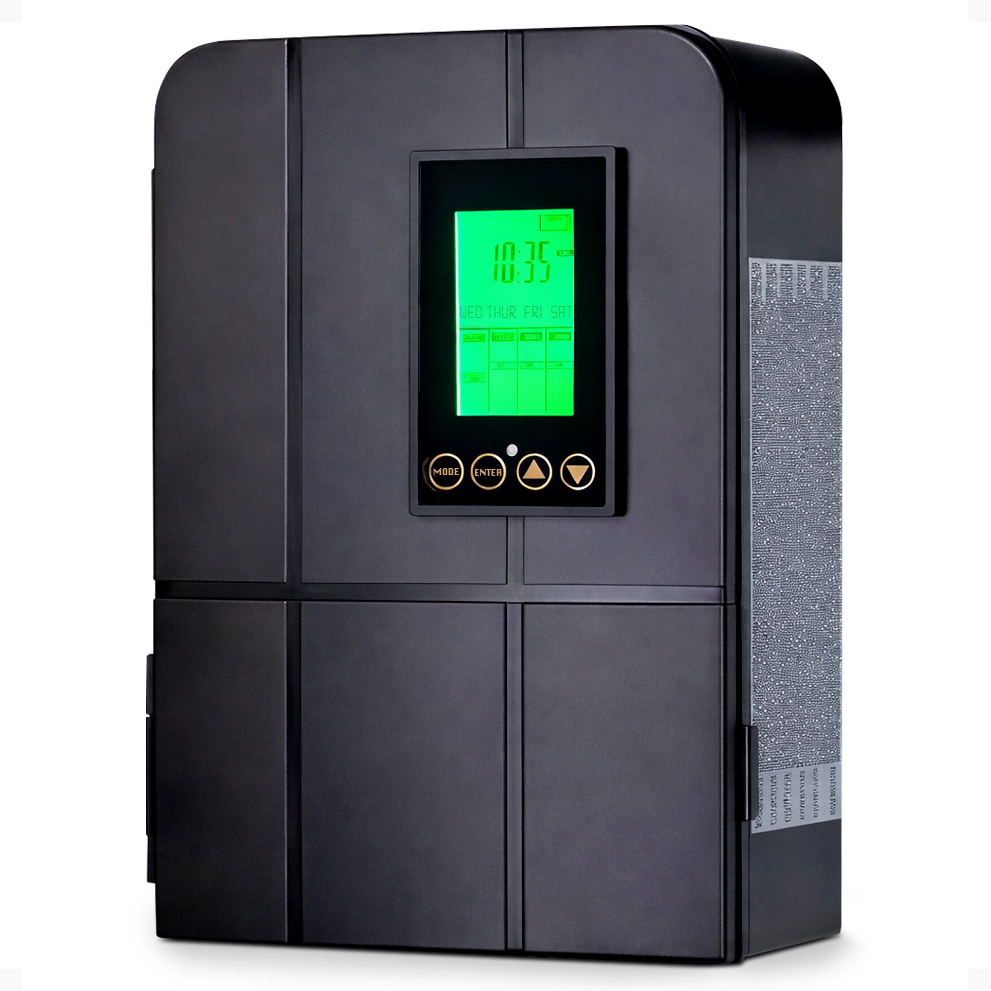 Fusion 120 Watts Low Voltage Stake Light Transformer with Built-In Timer, Black - VMInnovations
