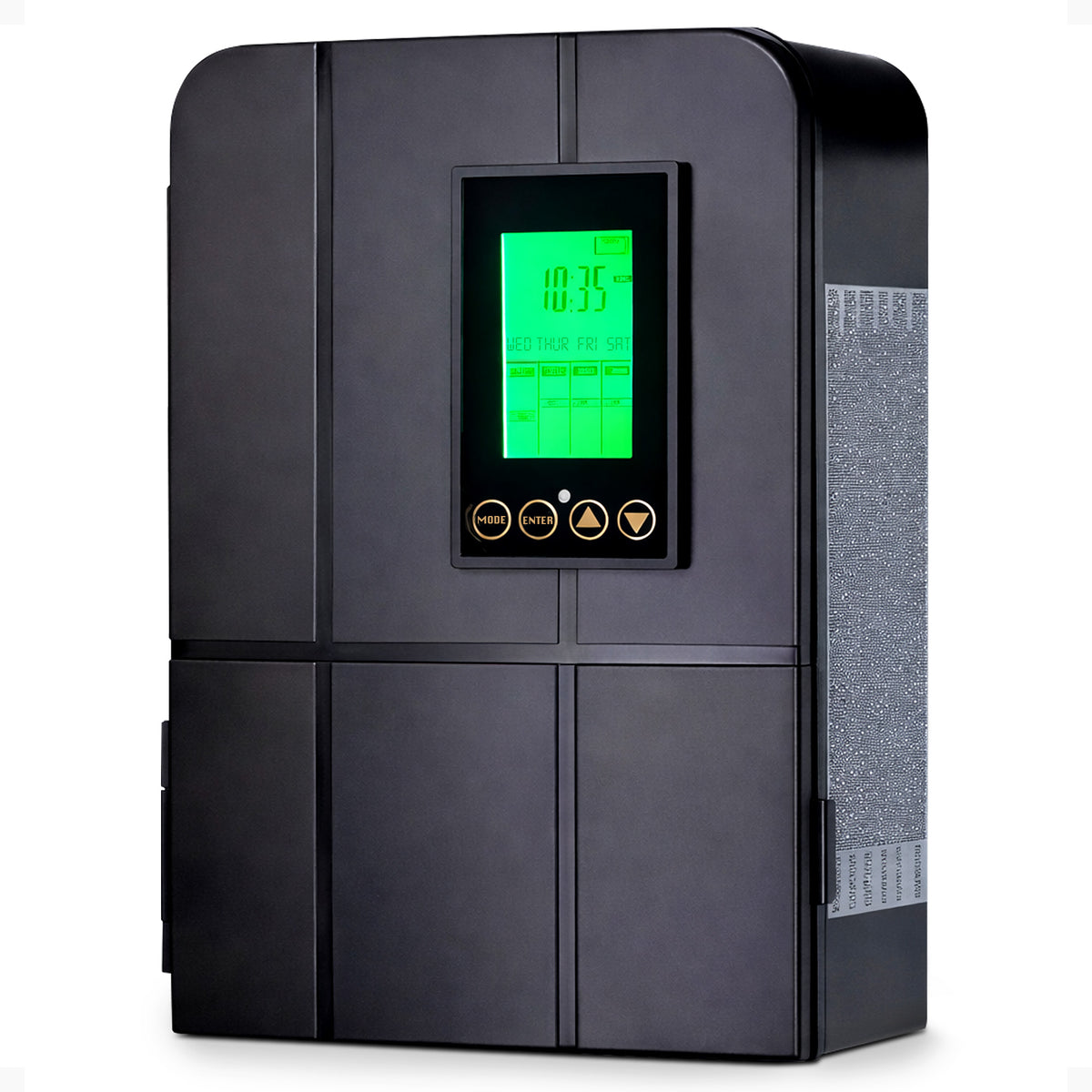 Fusion 120 Watts Low Voltage Stake Light Transformer with Built-In Timer, Black - VMInnovations