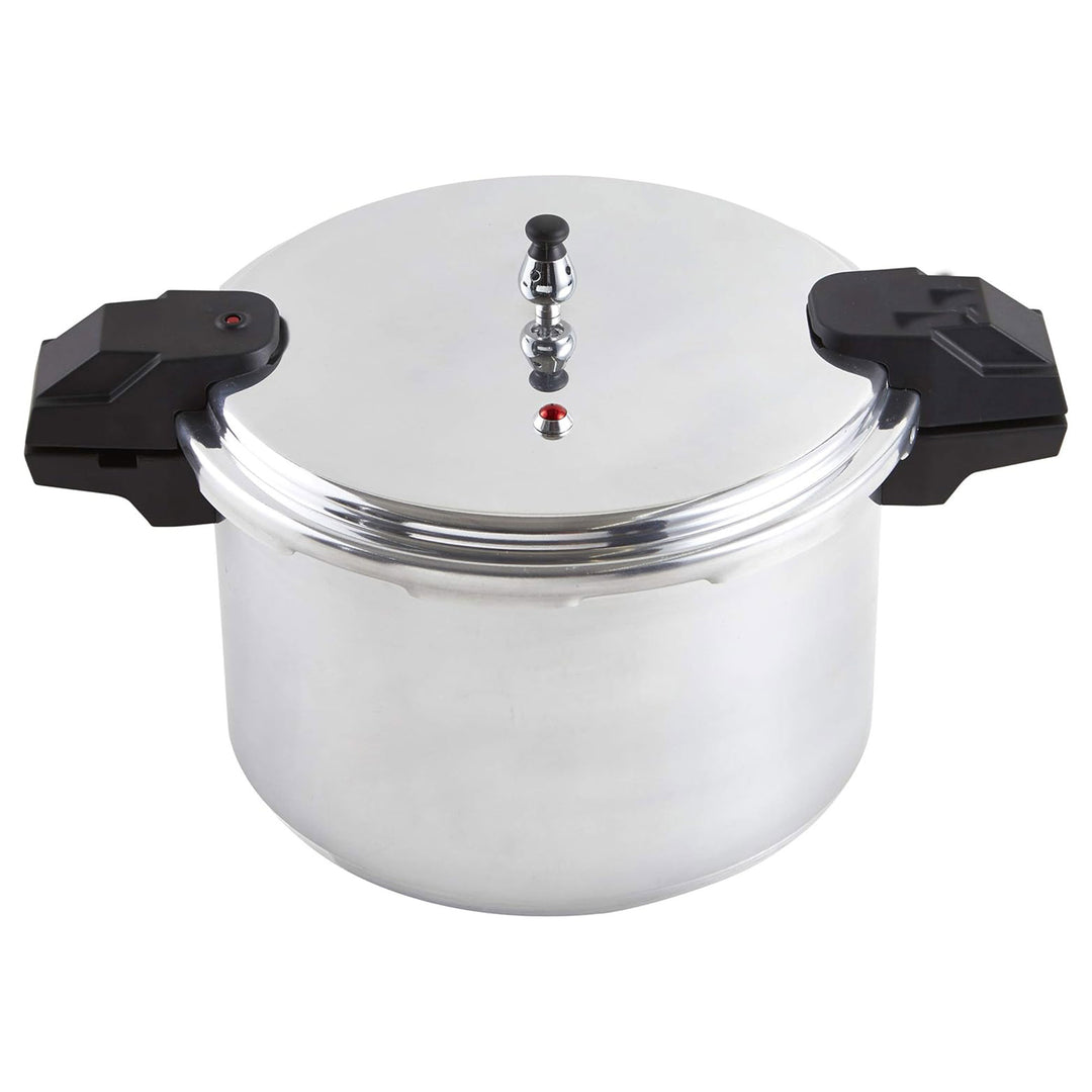 Mirro 16-Quart Polished Aluminum Pressure Cooker and Canner Cookware, Silver - VMInnovations