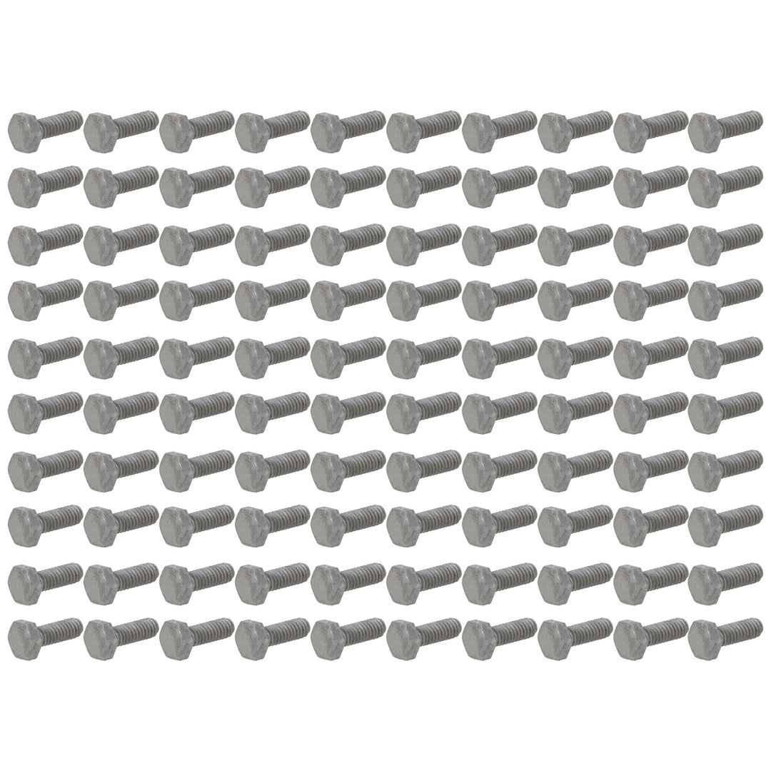 Hillman Galvanized 3/8 x 1.5 Inch Hex Bolts, Wood-Wood/Metal-Metal (100 Pack)